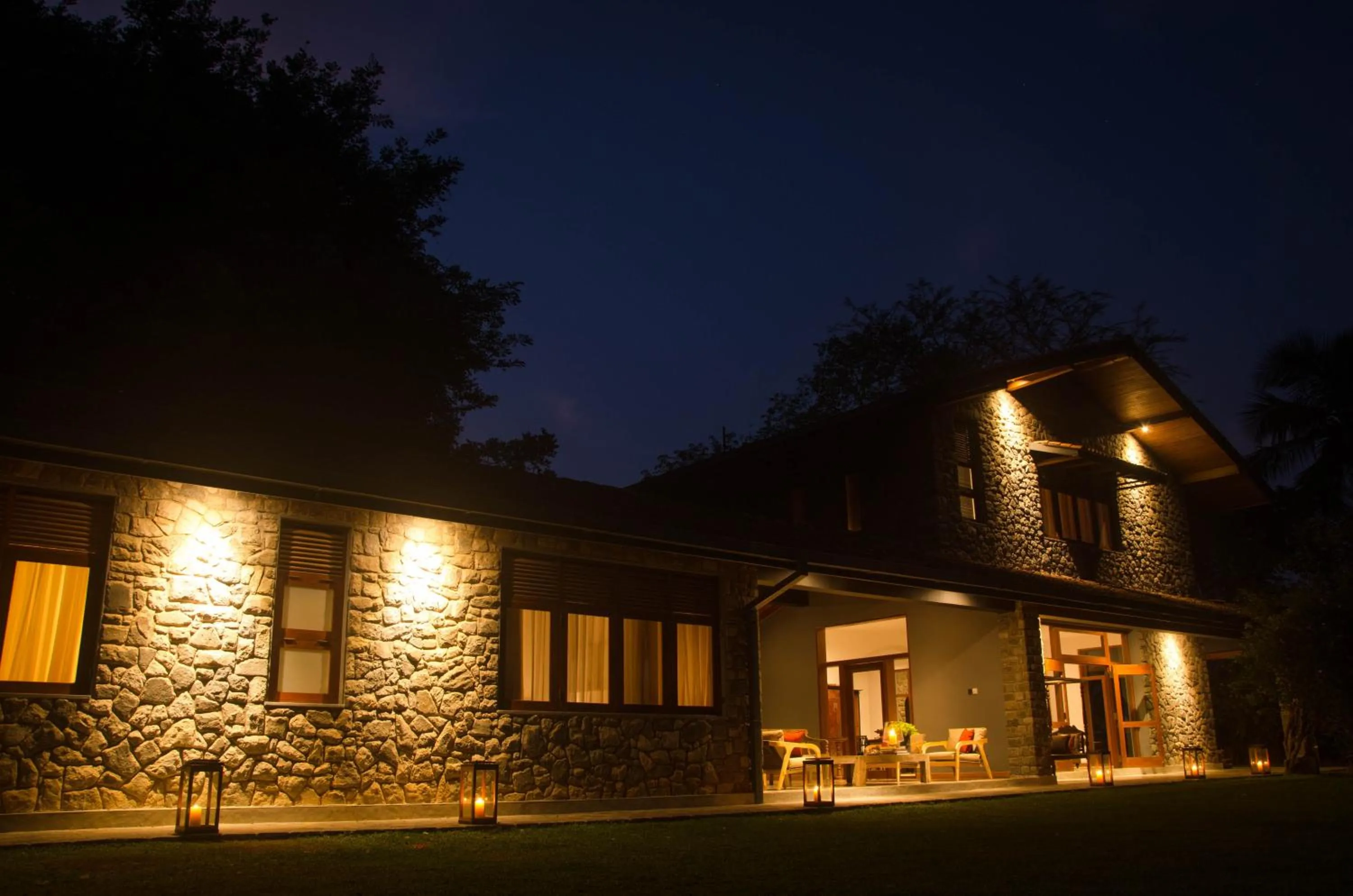 Facade/entrance in Stone House, Kandy