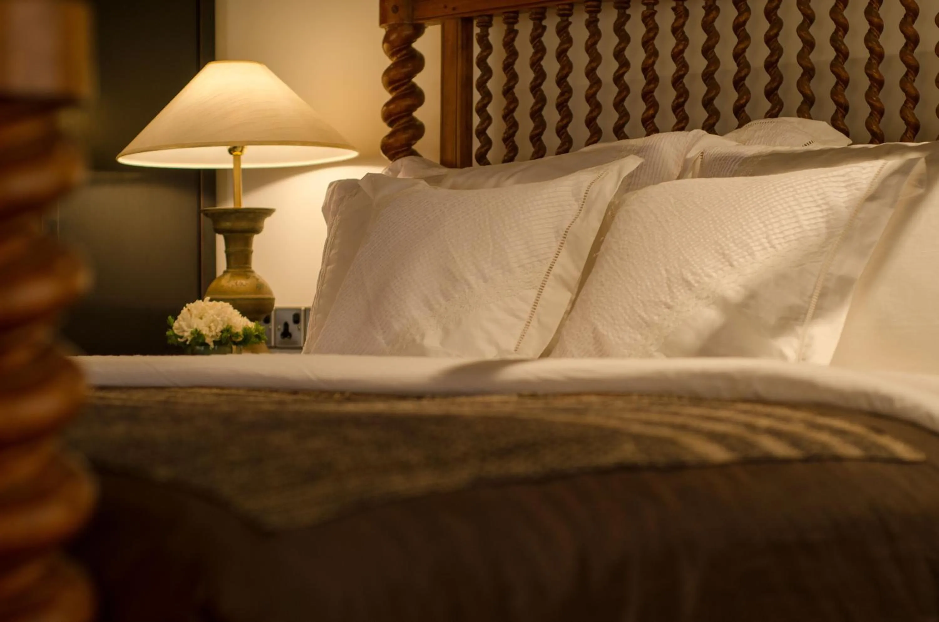 Bed in Stone House, Kandy