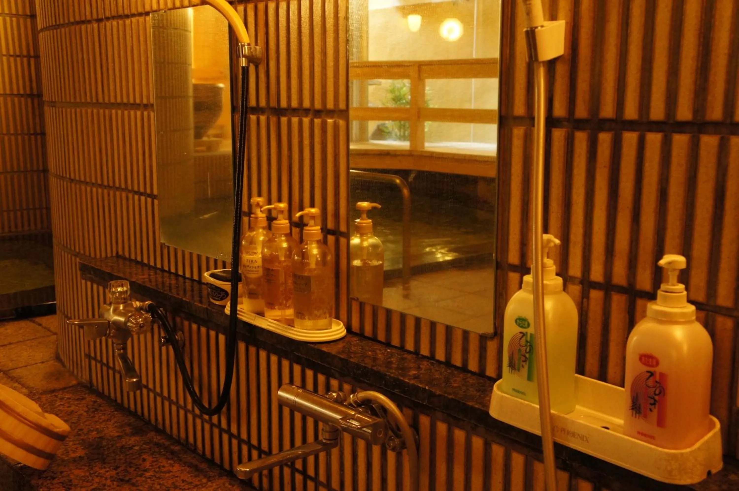 Hot Spring Bath in Nishiki-no-Yu Jimotoya
