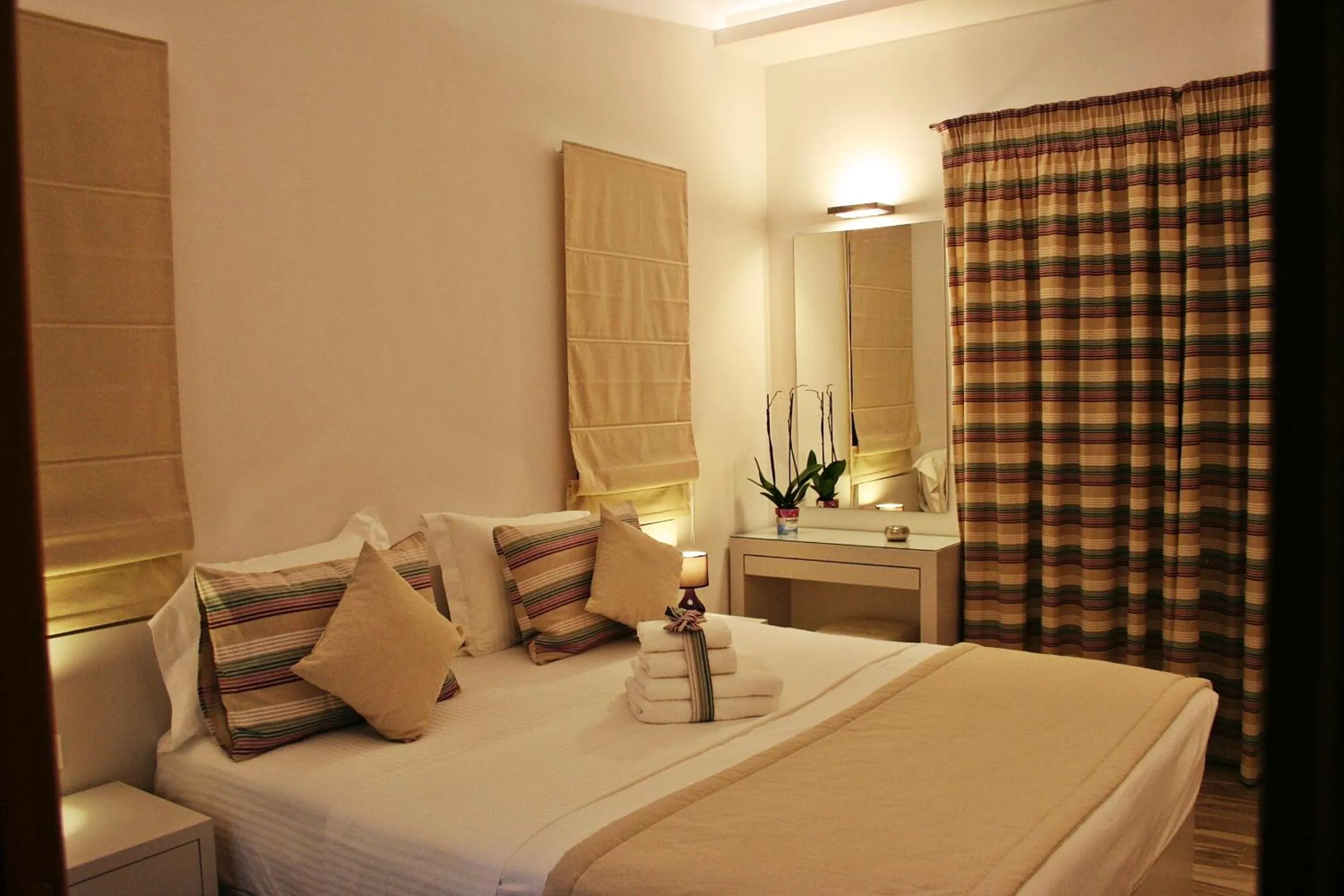 Bedroom, Bed in Lindos Beauty