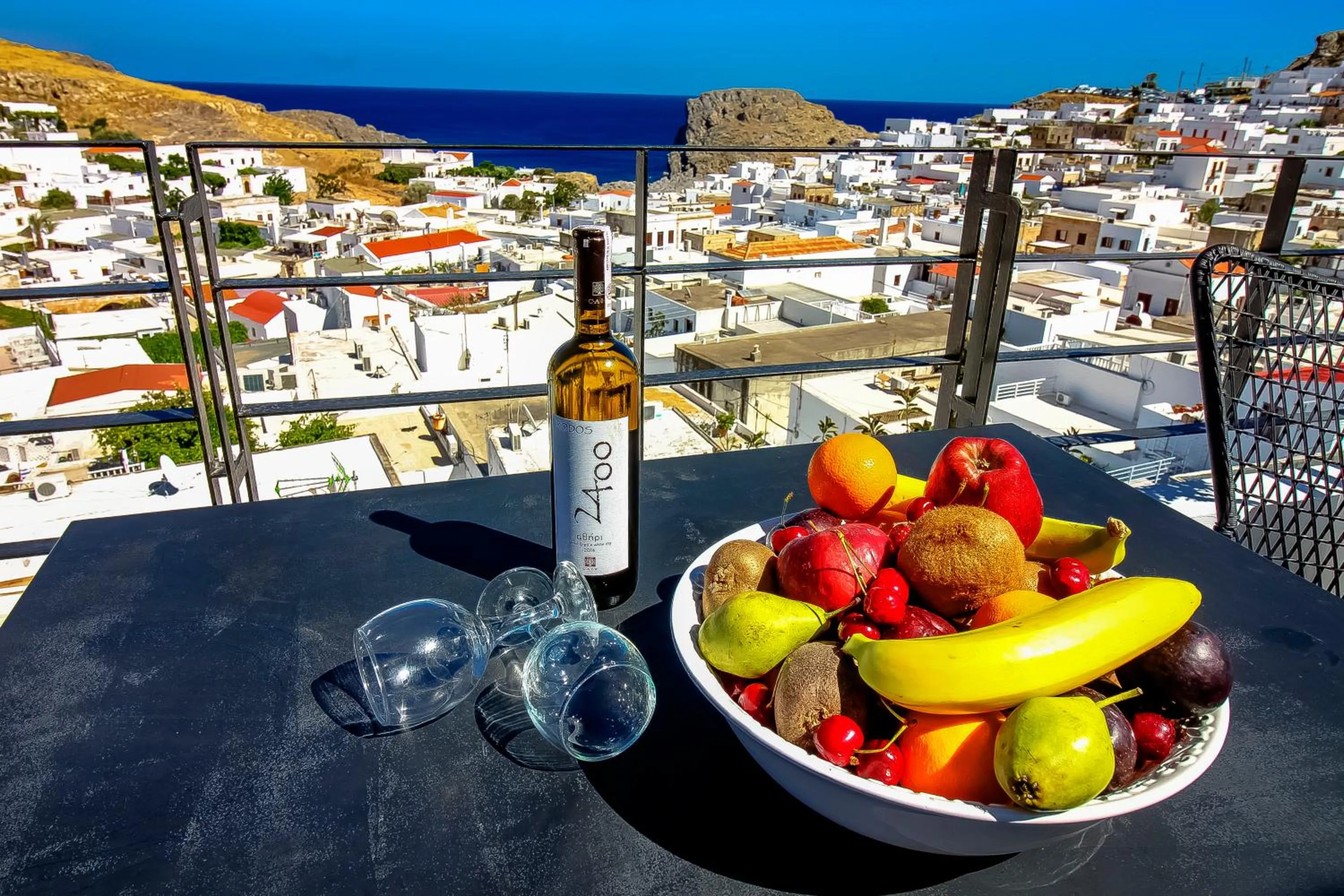 Sea view in Lindos Beauty