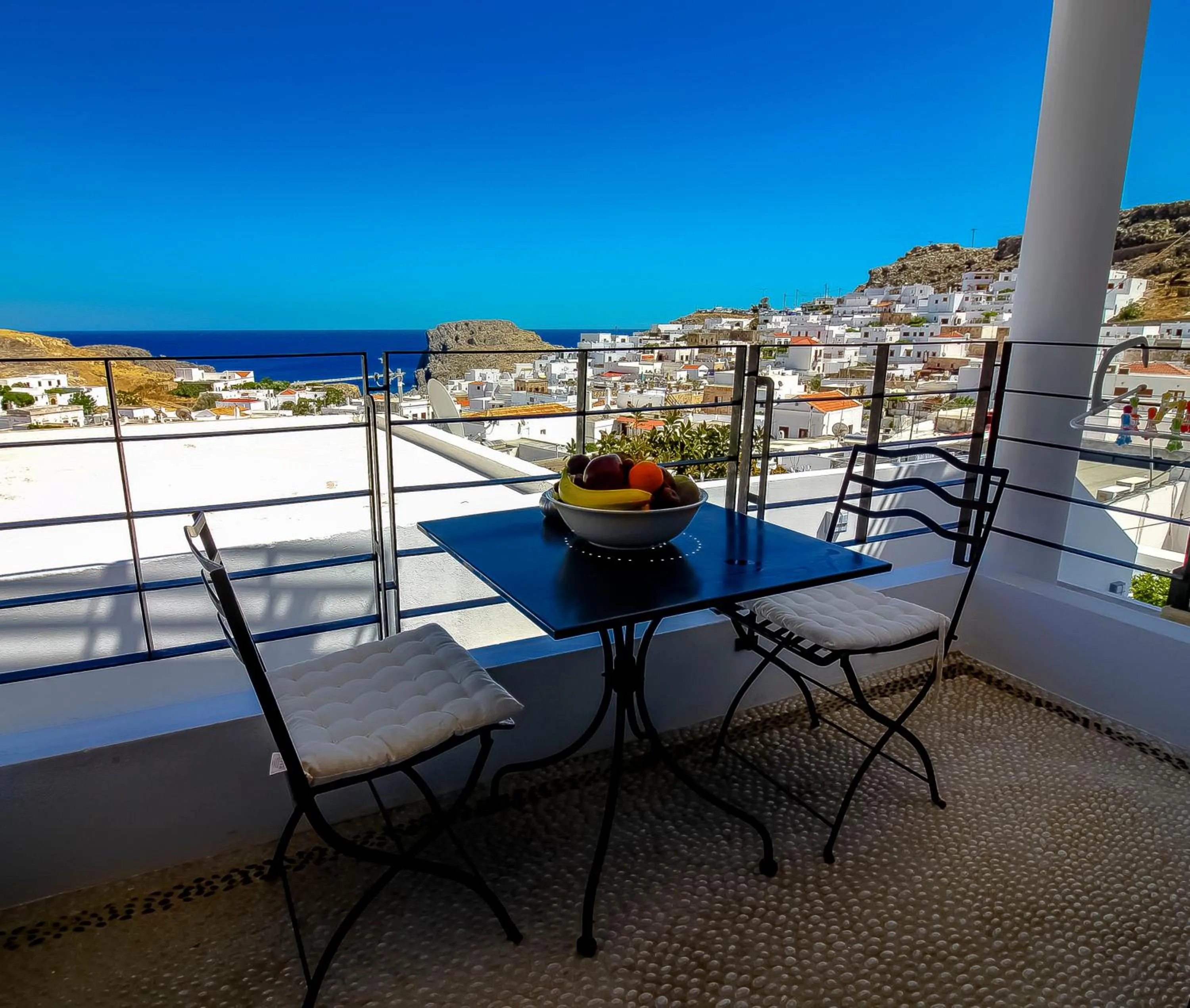 Balcony/Terrace in Lindos Beauty