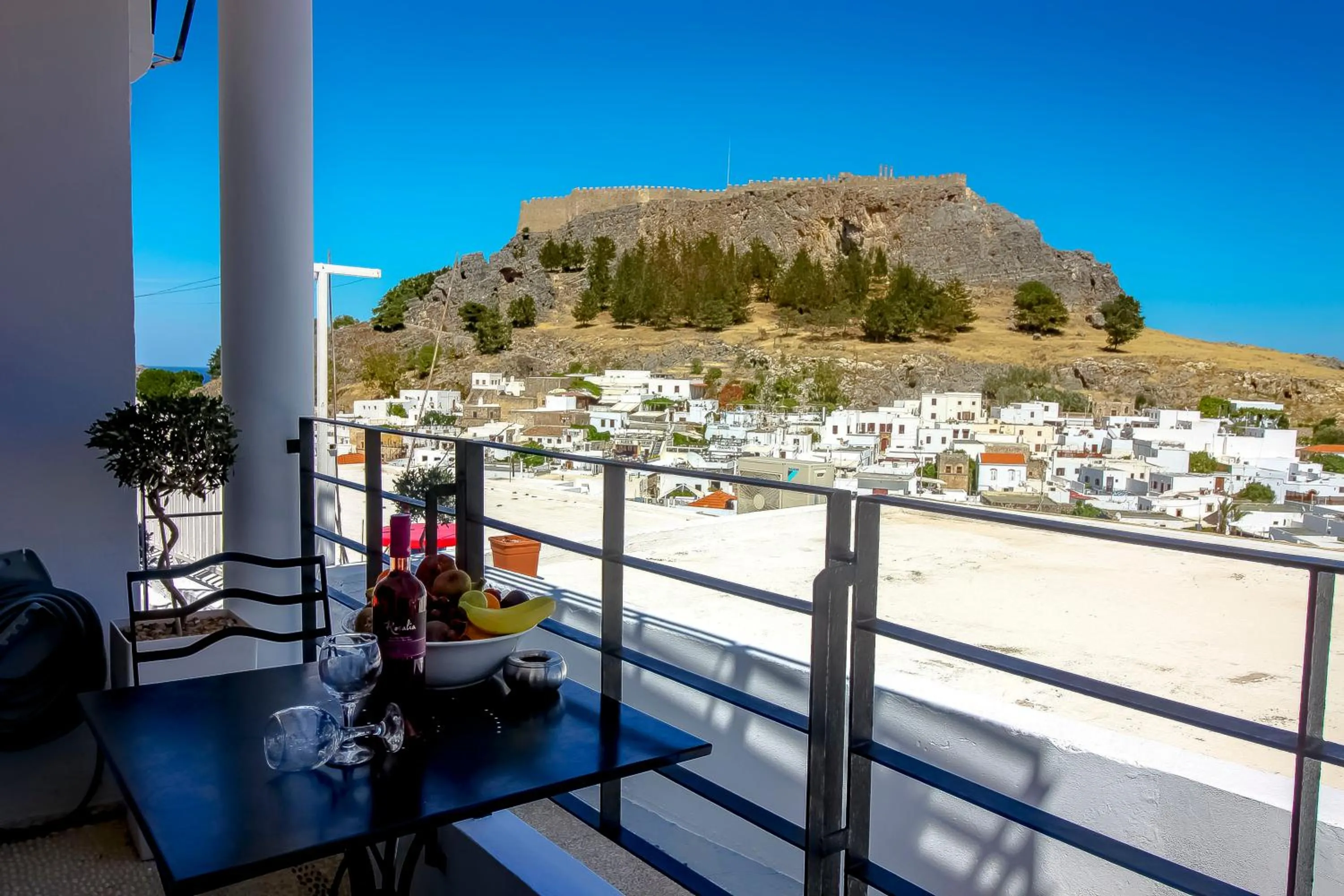 Balcony/Terrace in Lindos Beauty
