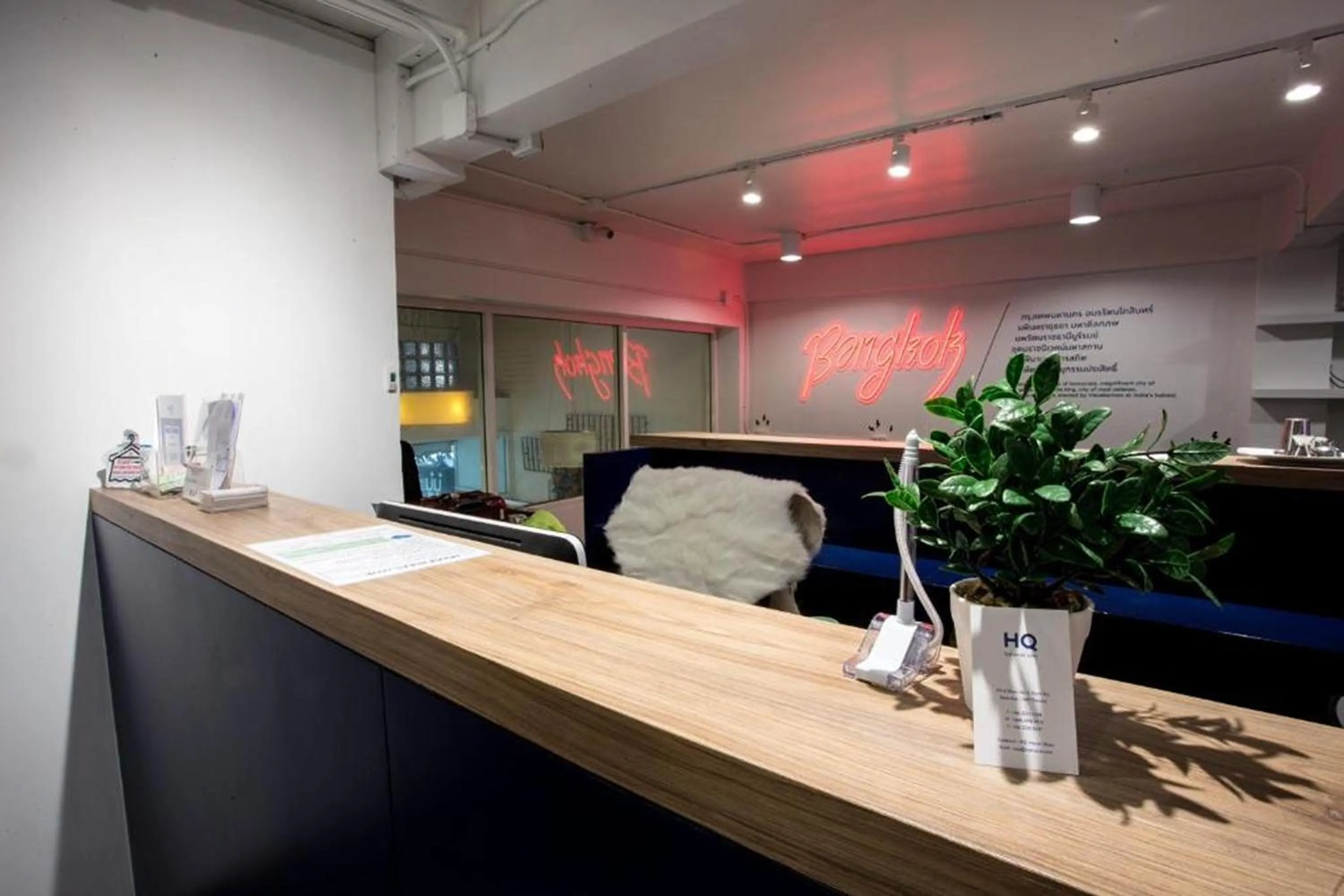 Lobby or reception in Qilombo Hostel Silom