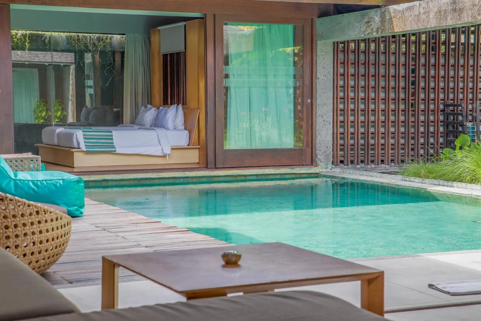 Pool view in The Santai by LifestyleRetreats