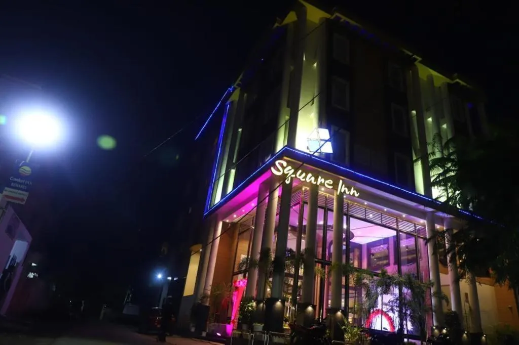 Property Building in Square Inn Hotel