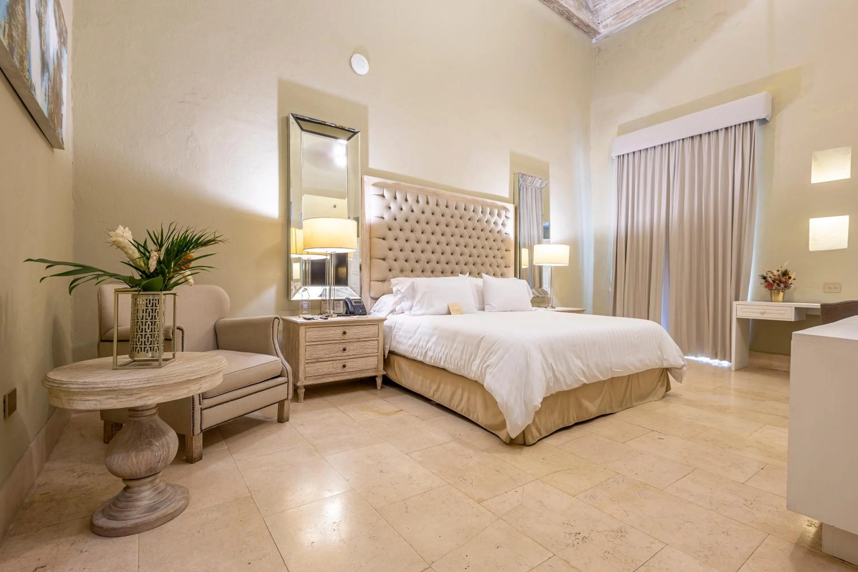 Bed in Hotel Casa del Gobernador