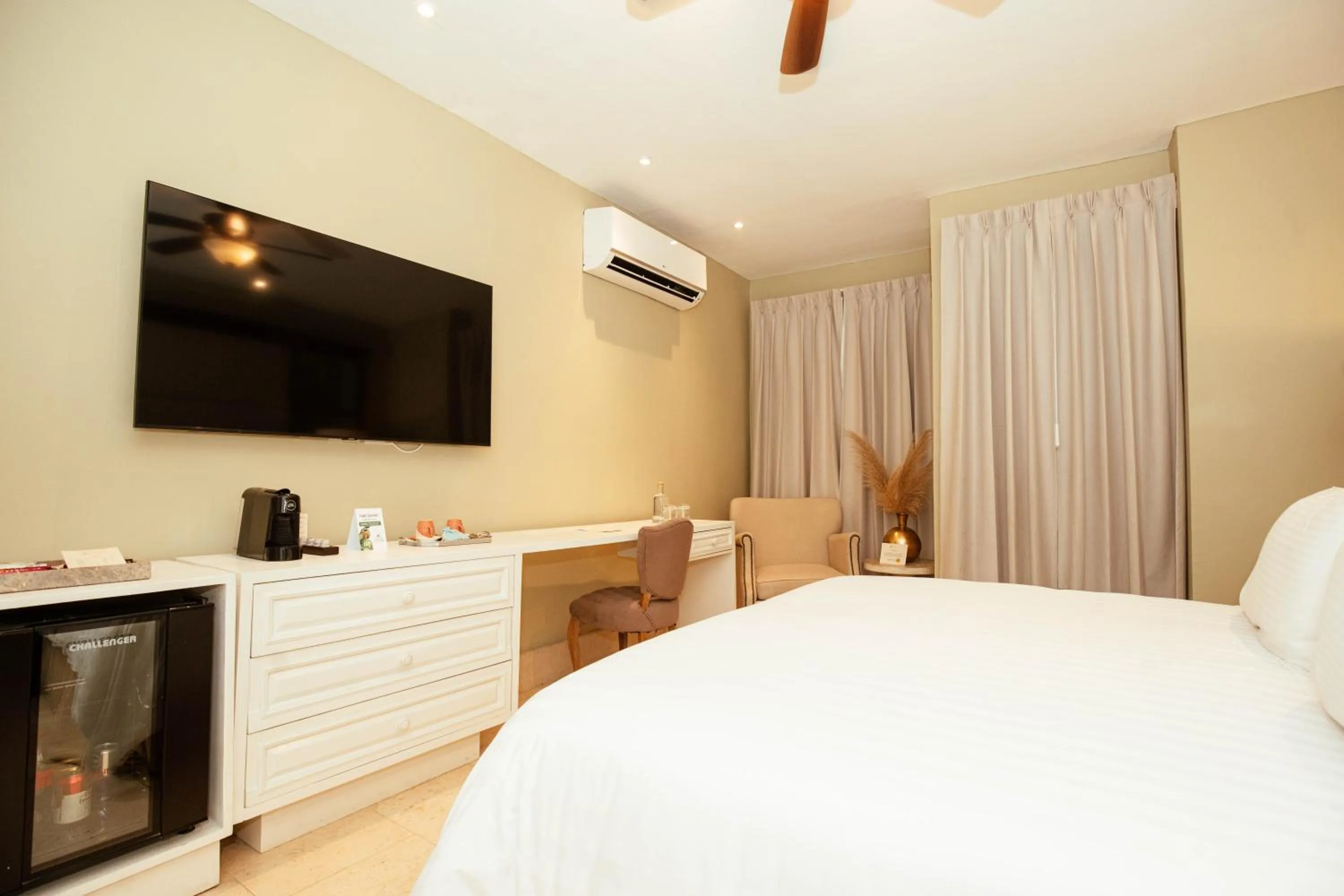 Bed in Hotel Casa del Gobernador