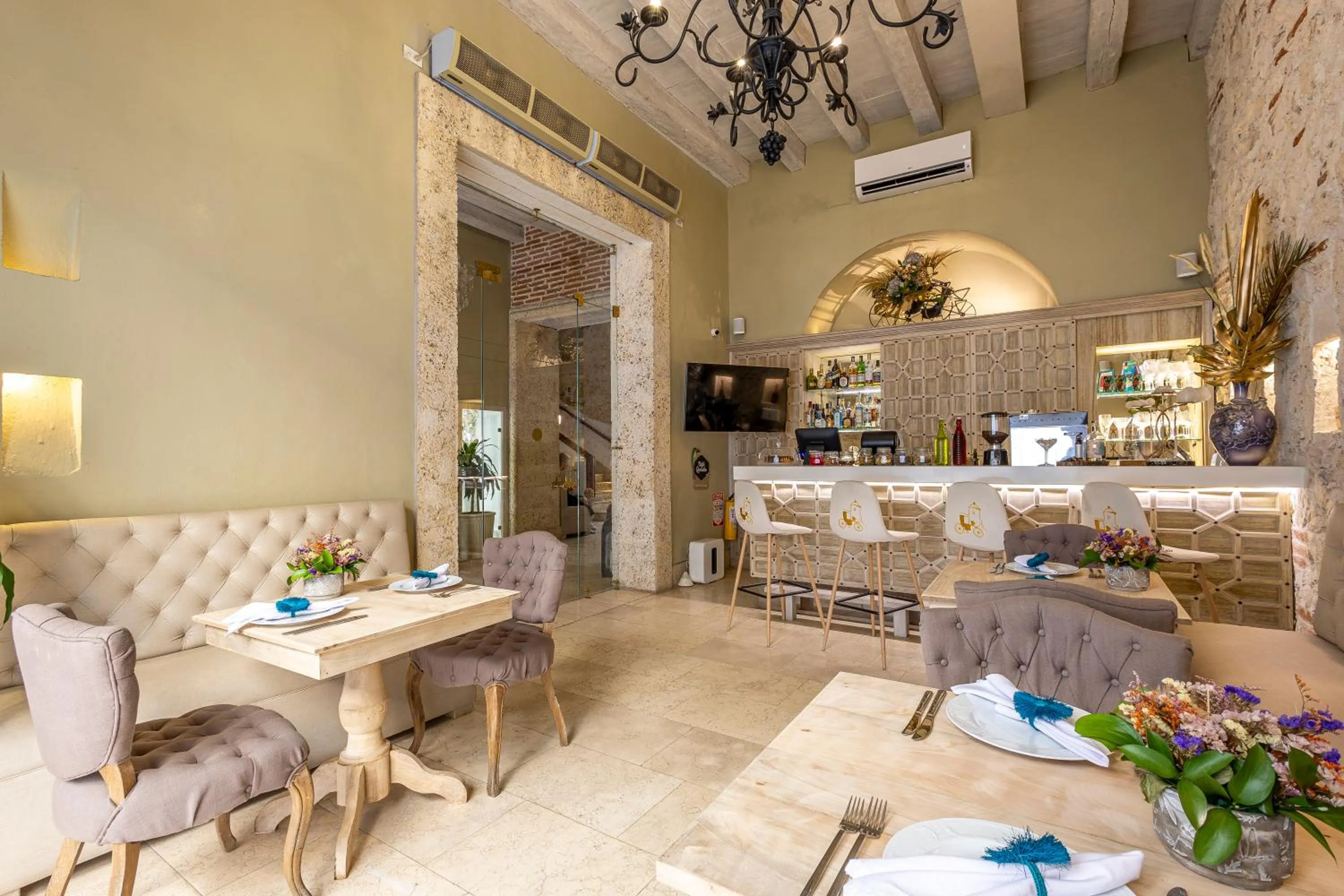 Living room in Hotel Casa del Gobernador