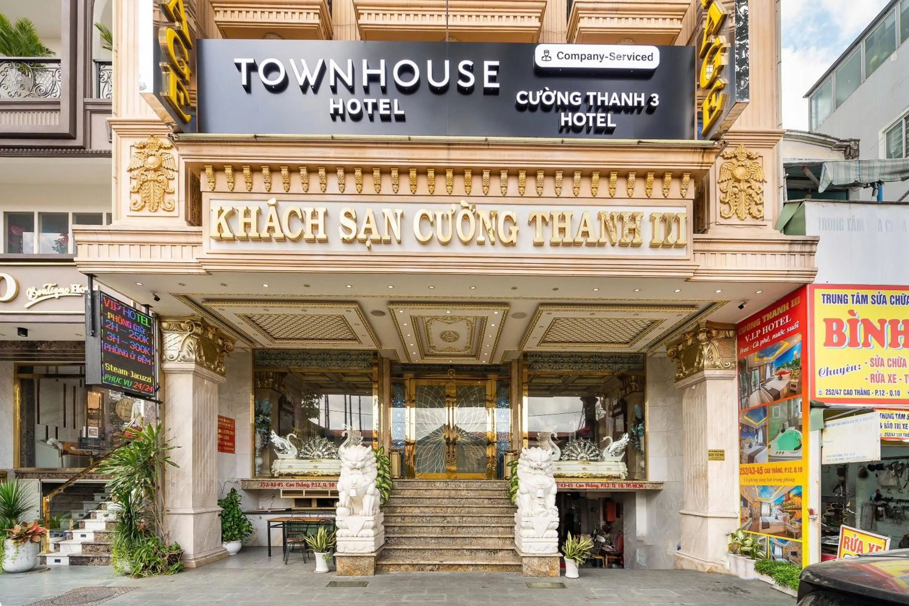 Property building in Townhouse District 10 Near Children Hospital 1 Formerly Cuong Thanh 3 Hotel