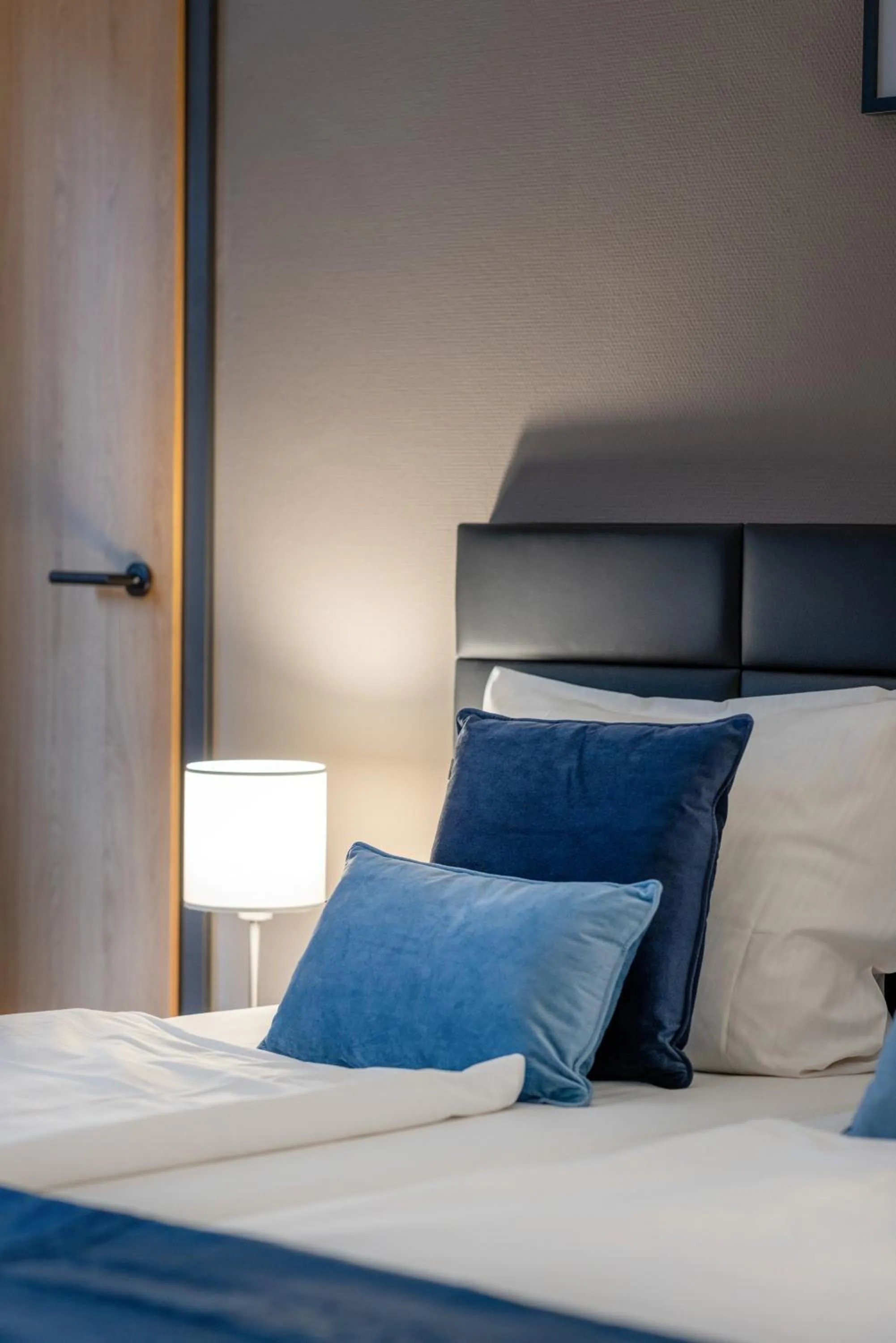 Bed in Hotel Wegener