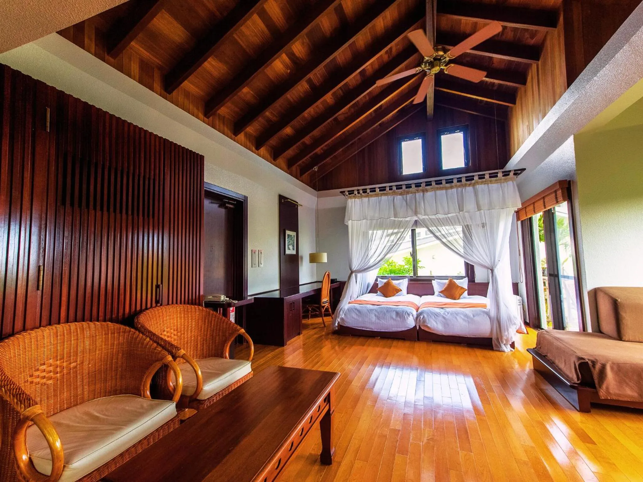 Photo of the whole room, Bed in LiVEMAX Amms Canna Resort Villa