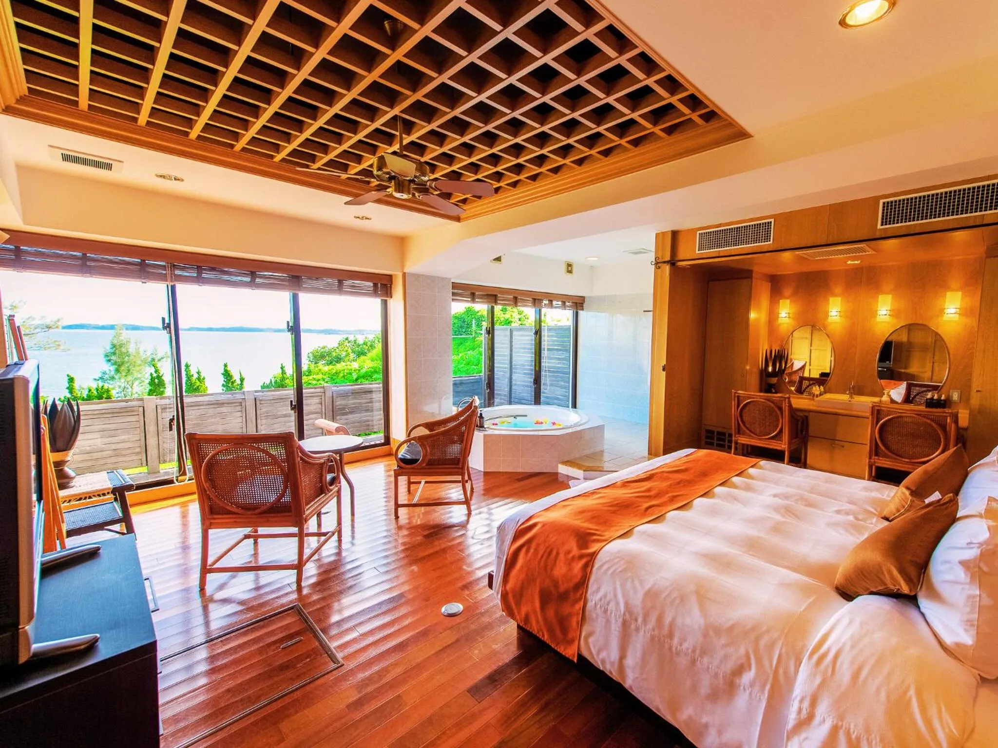 Photo of the whole room, Bed in LiVEMAX Amms Canna Resort Villa