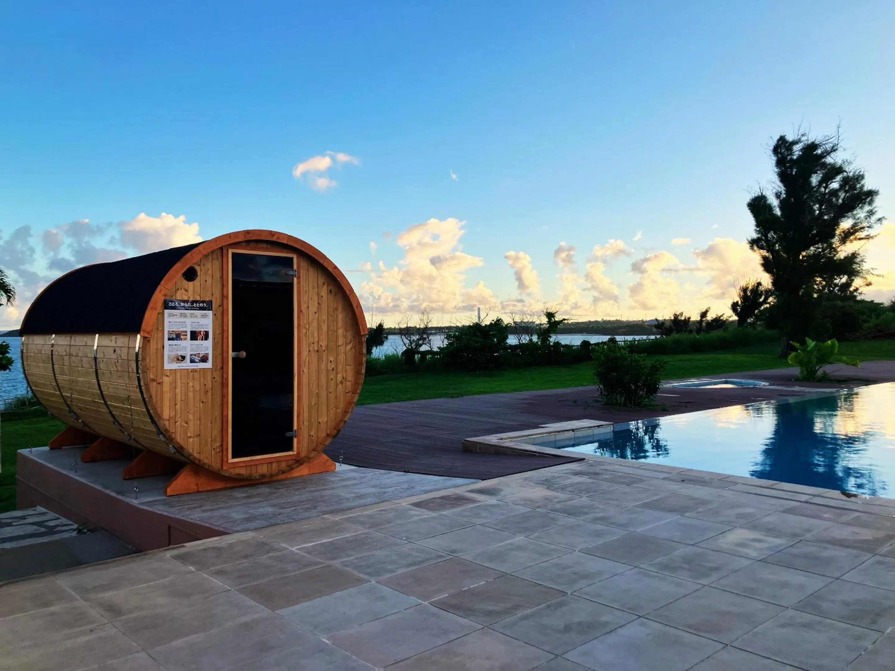 Sauna in LiVEMAX Amms Canna Resort Villa