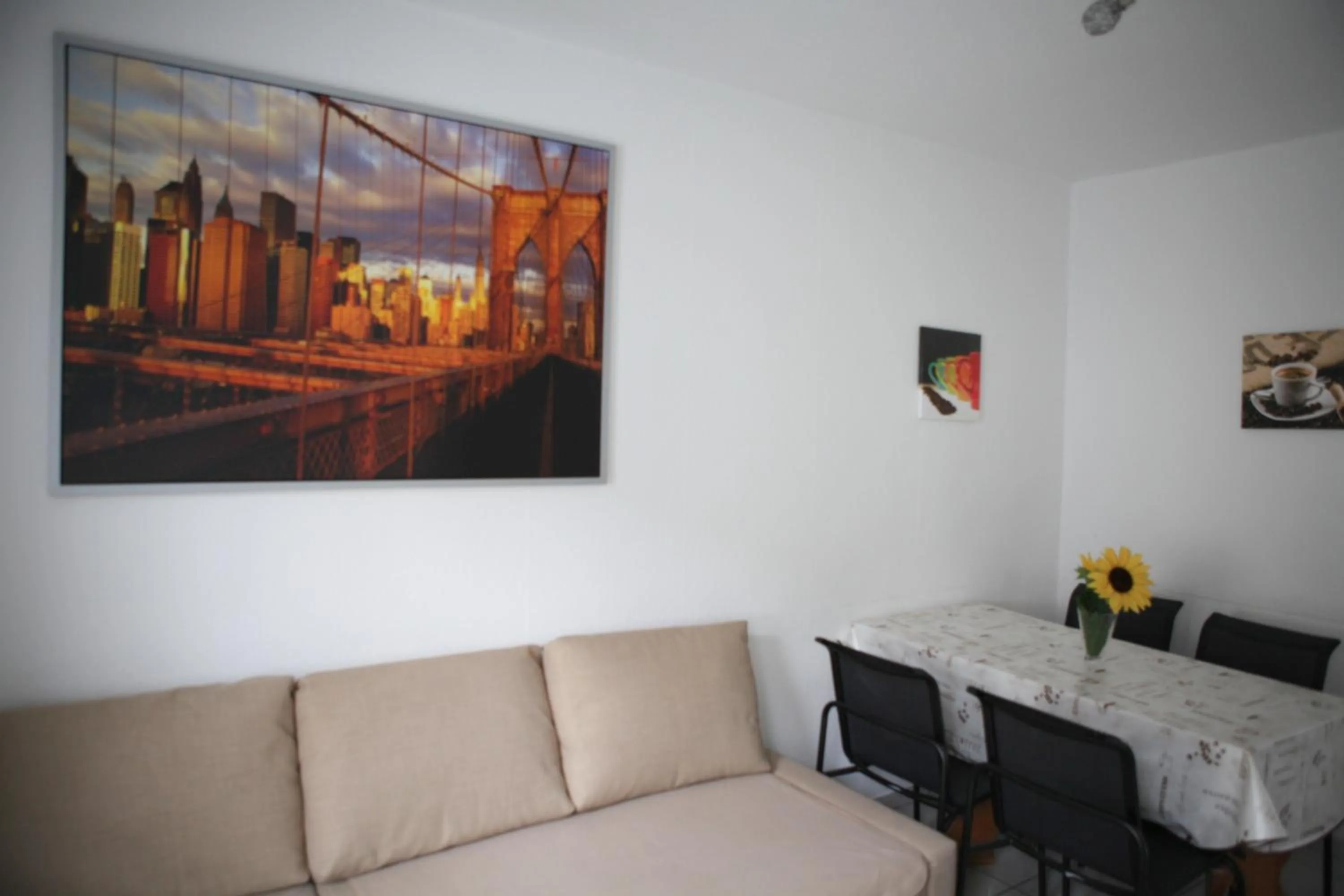 Living room in White House Bochum Ehrenfeld