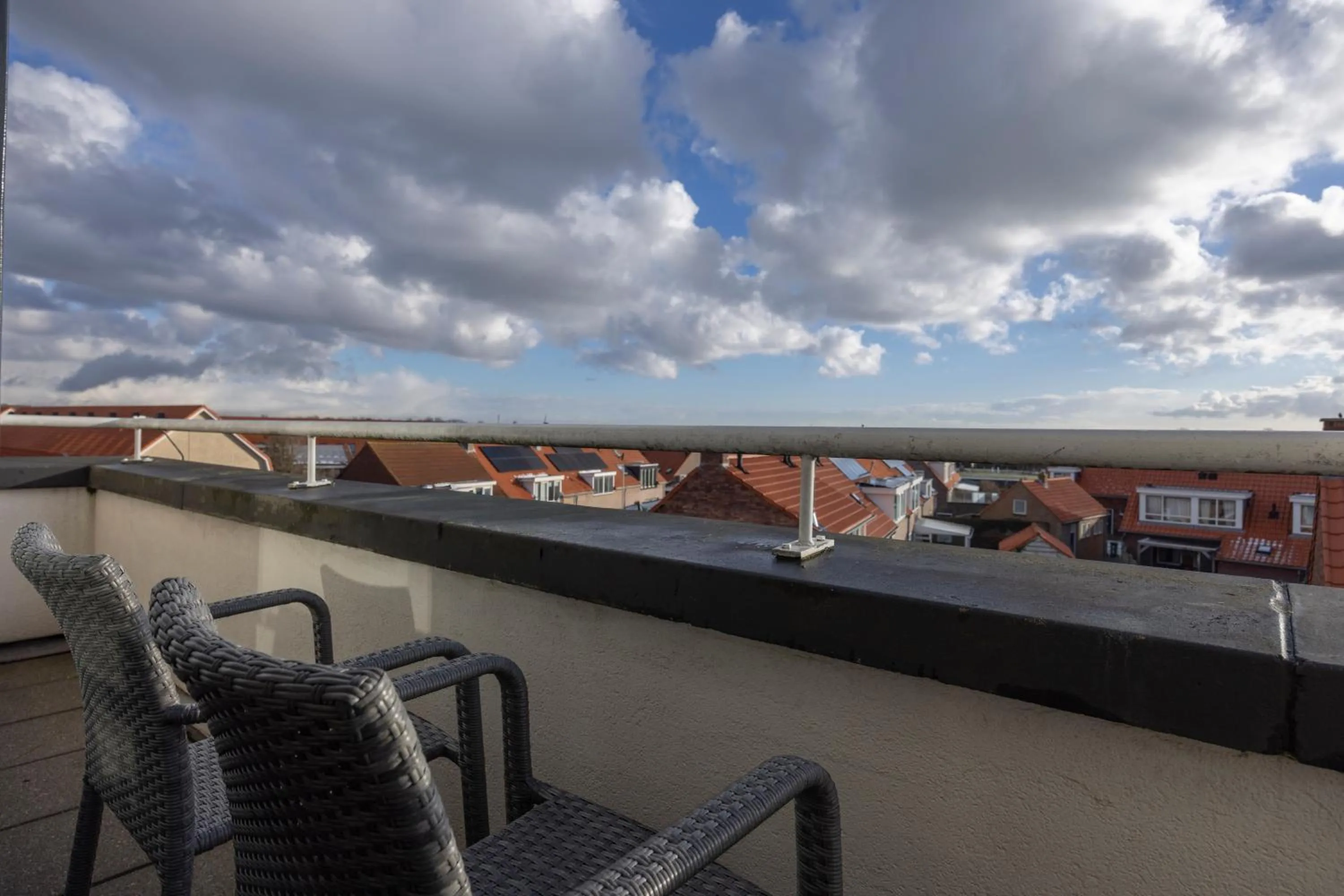 Balcony/Terrace in Fletcher Hotel - Restaurant Elzenduin