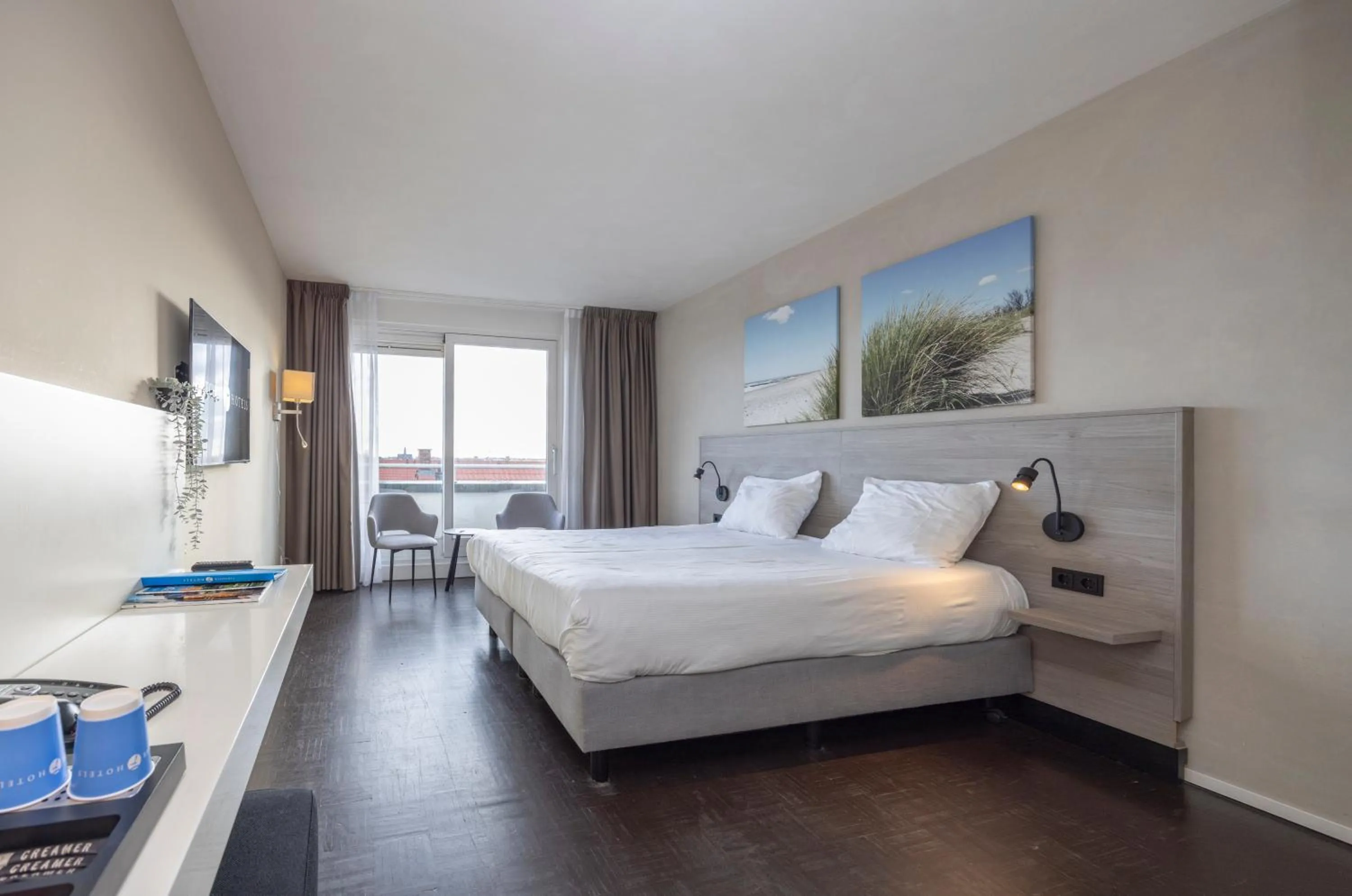 Bed in Fletcher Hotel - Restaurant Elzenduin