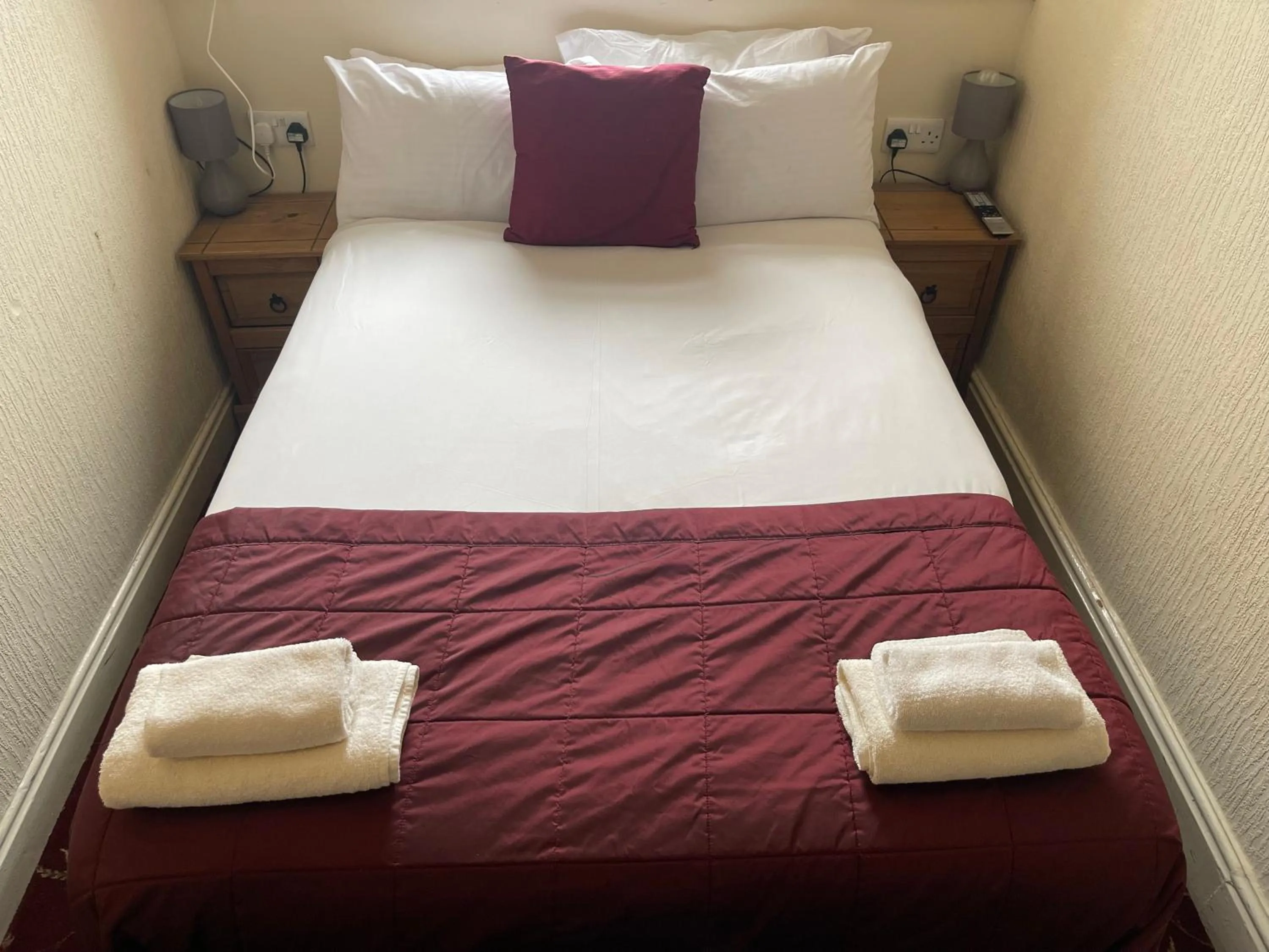 Bed in North Ocean Hotel