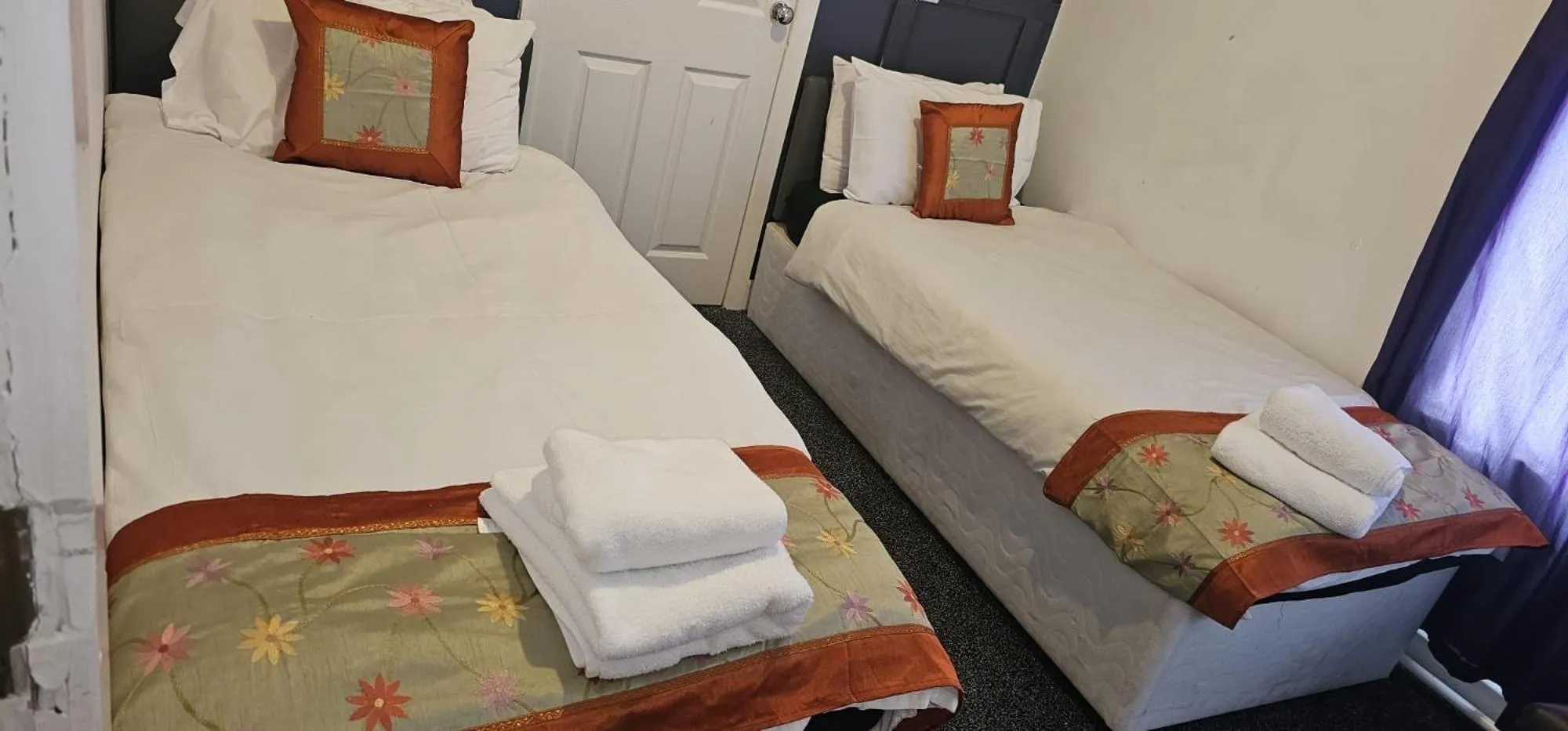 Bed in North Ocean Hotel