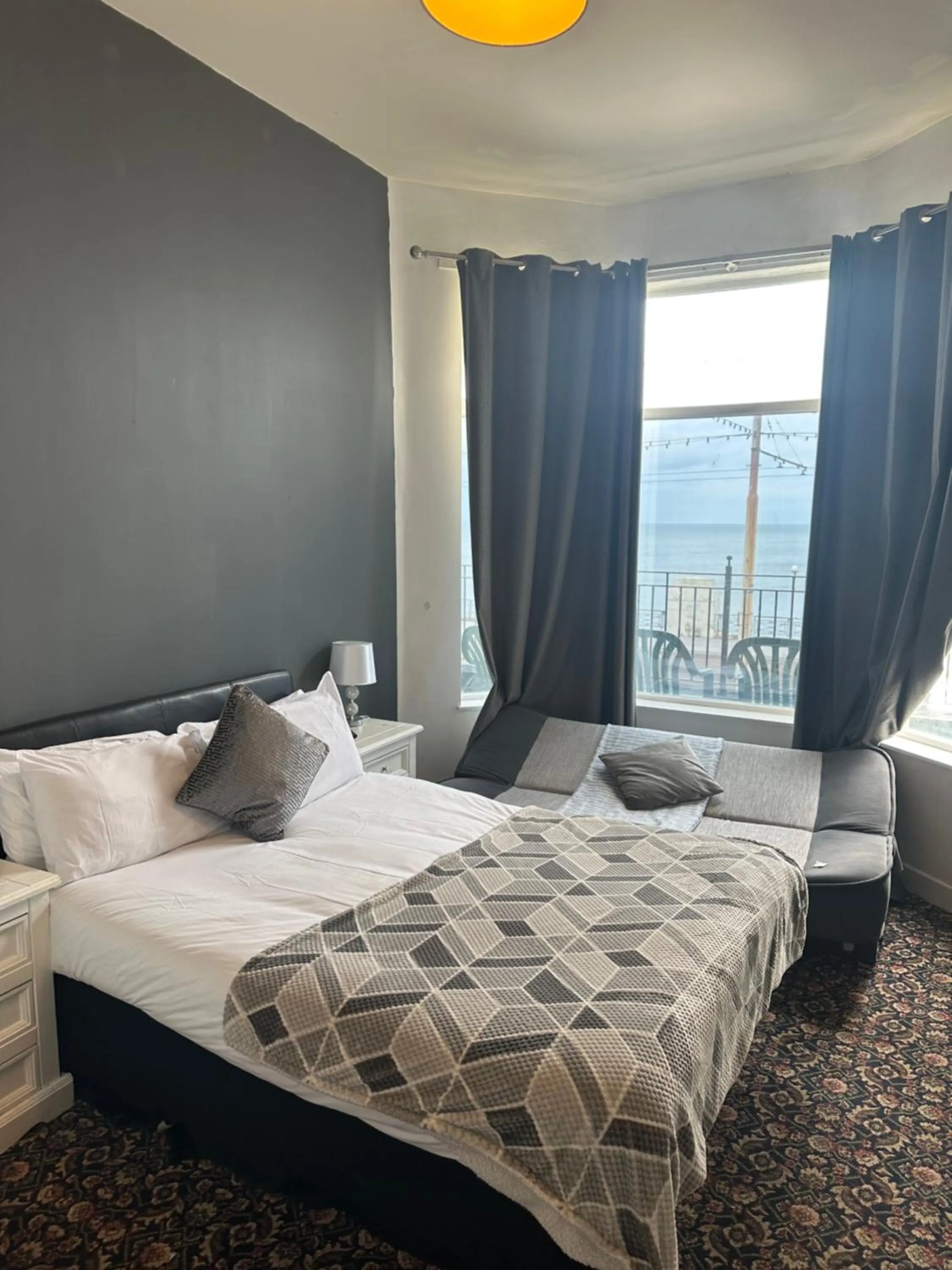 Bed in North Ocean Hotel