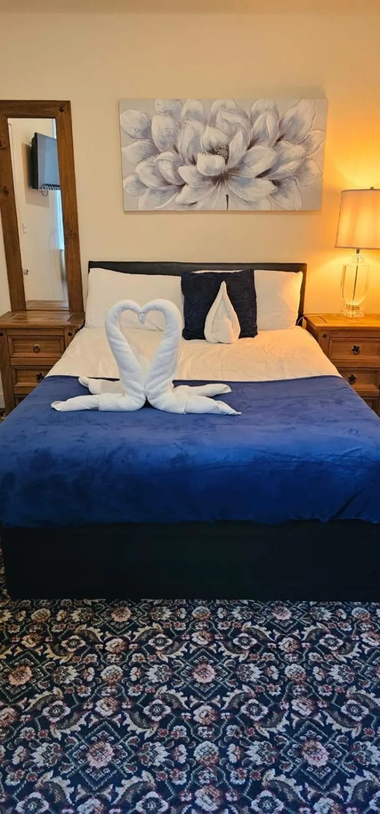 Bed in North Ocean Hotel