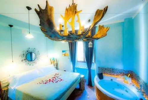 Photo of the whole room, Bed in Castello di Montalbano