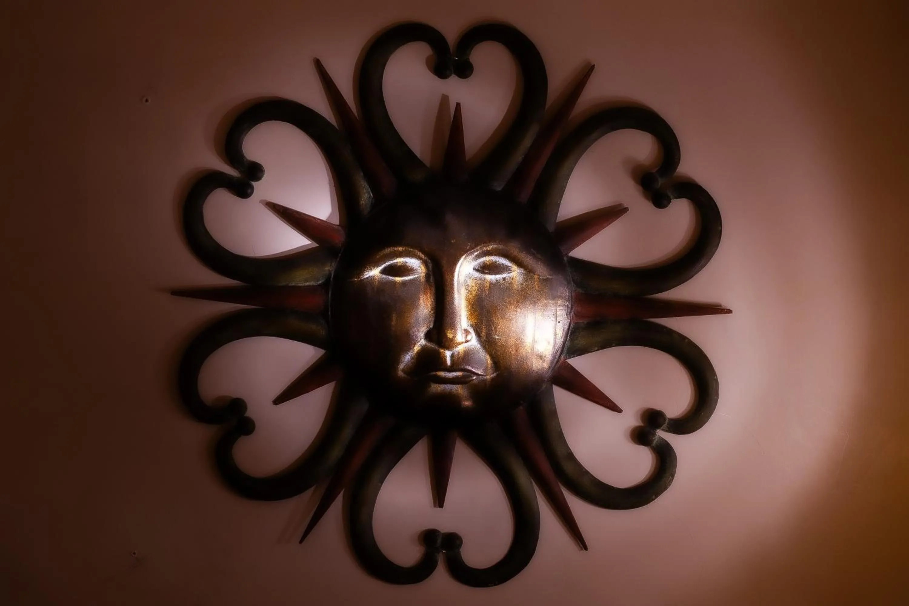 Decorative detail in Castello di Montalbano