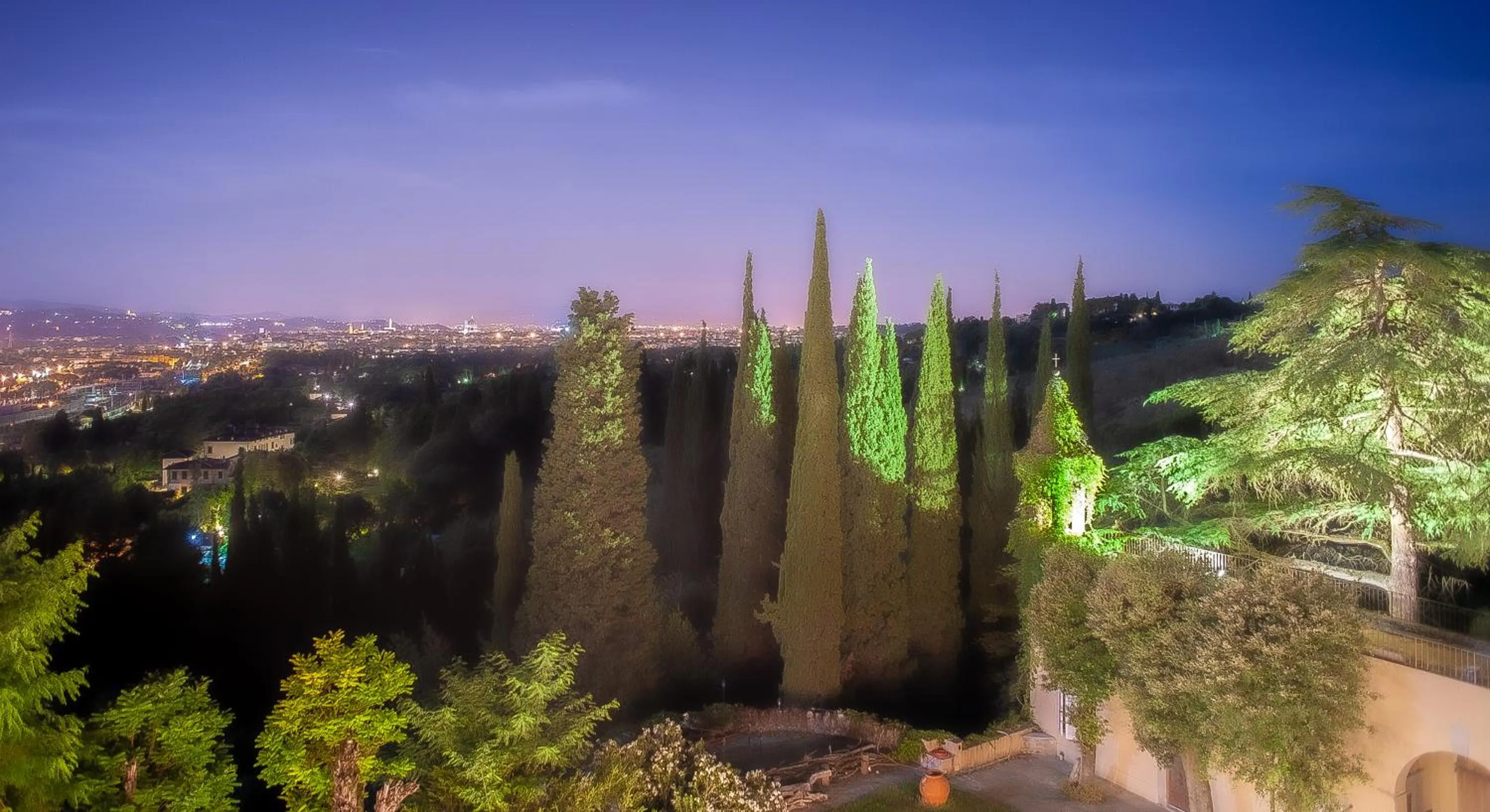 Garden in Castello di Montalbano