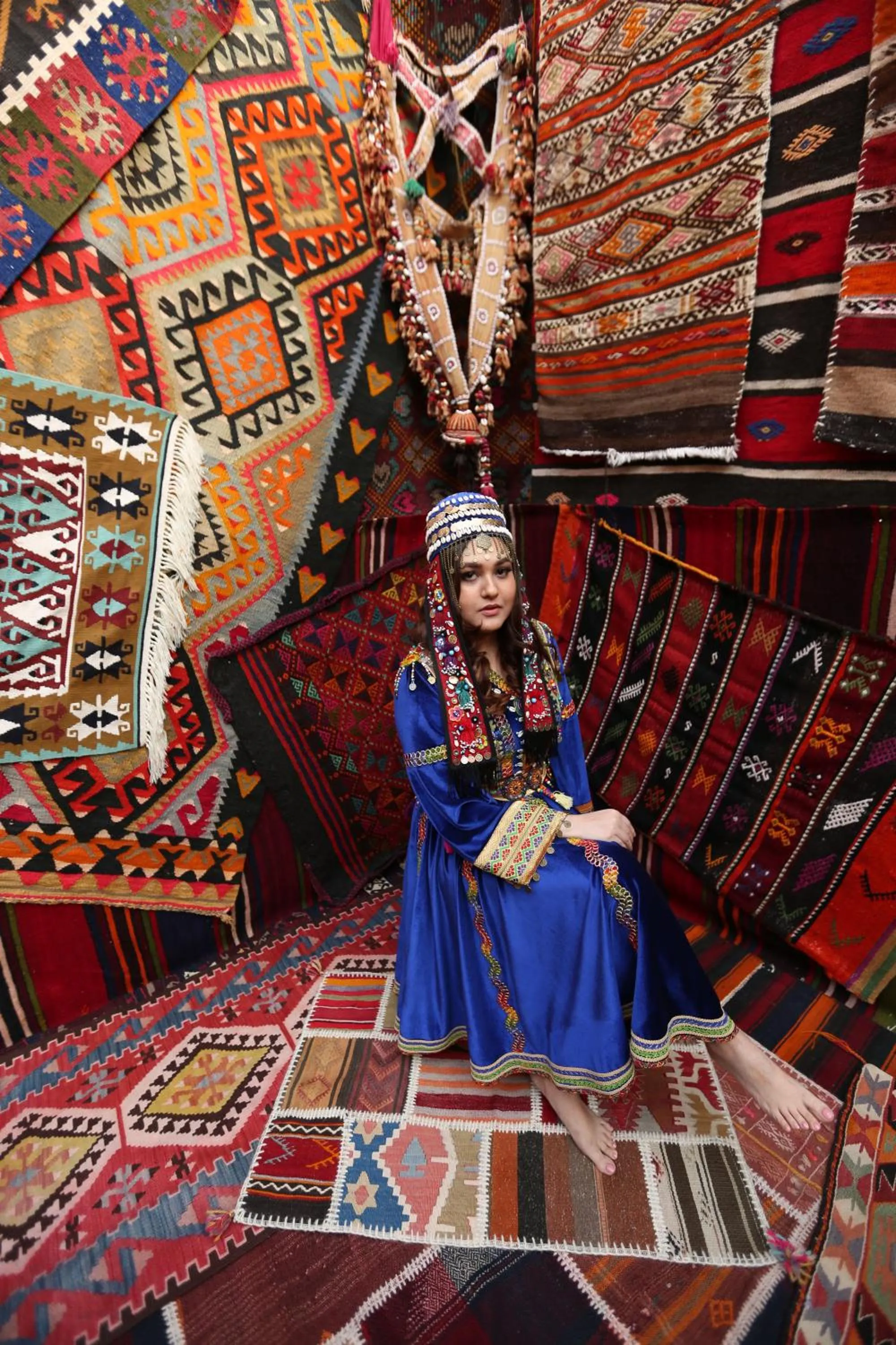 Bird's eye view in Nessa Cave Hotel