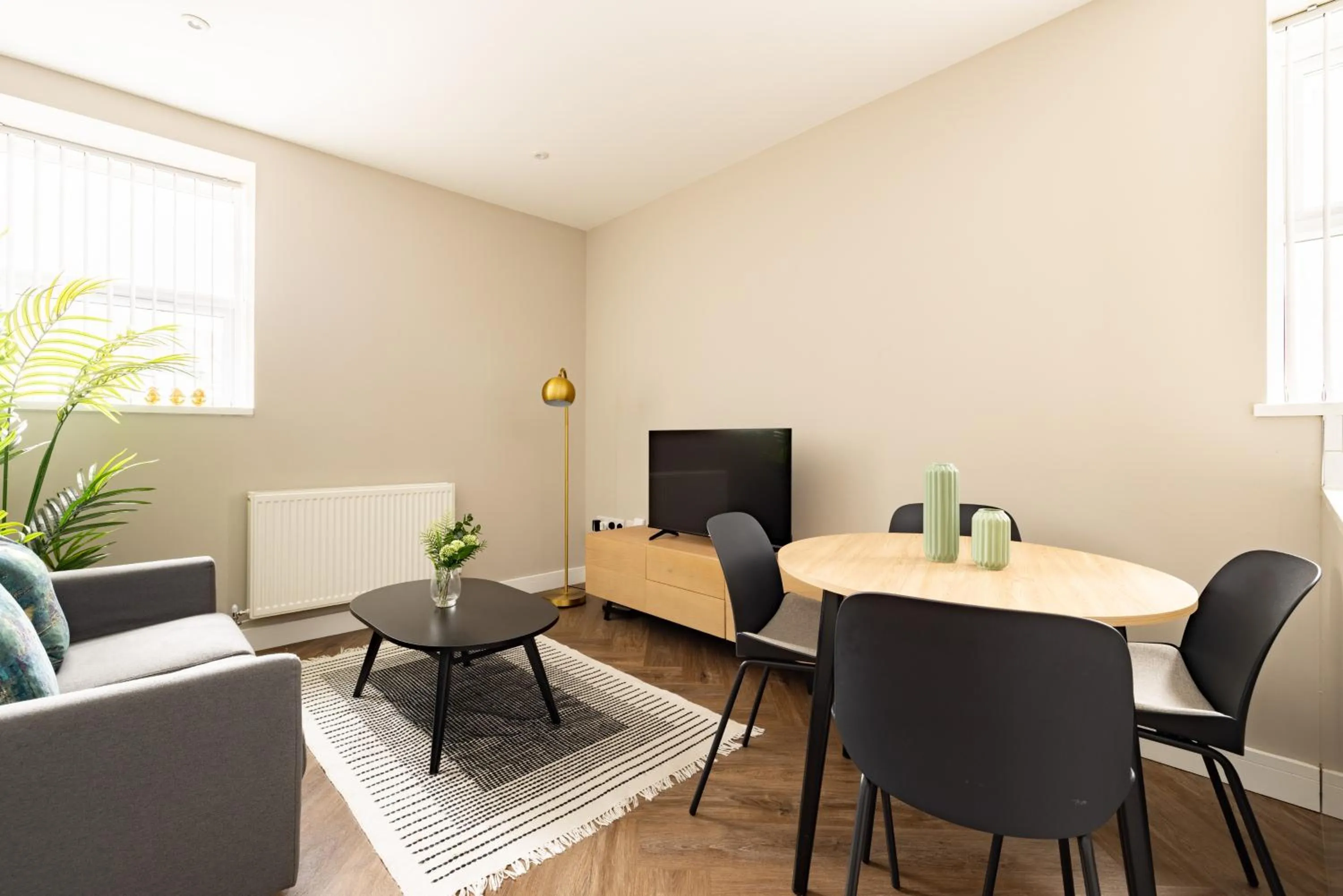 Living room in Charles Hope Plymouth