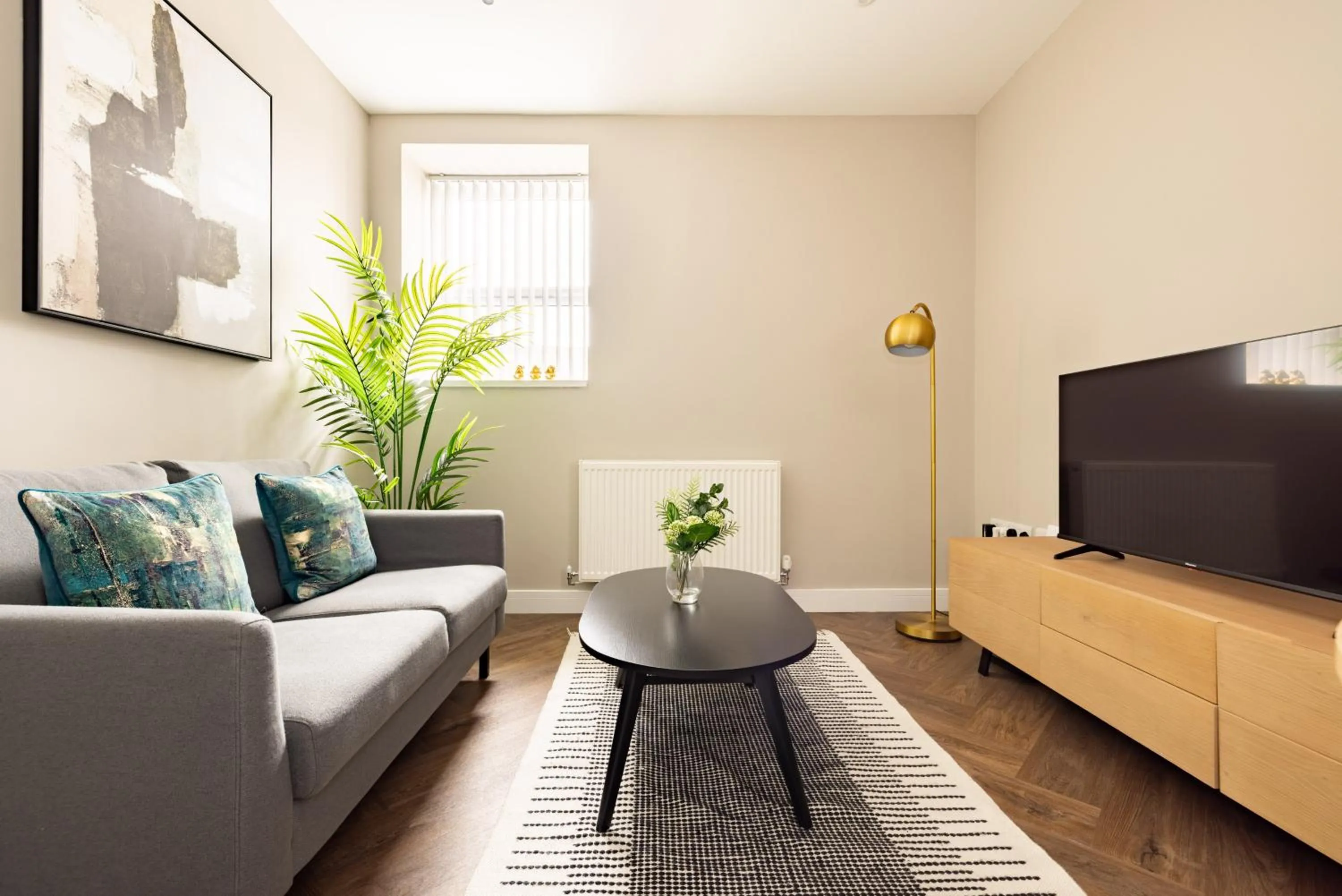 Living room in Charles Hope Plymouth