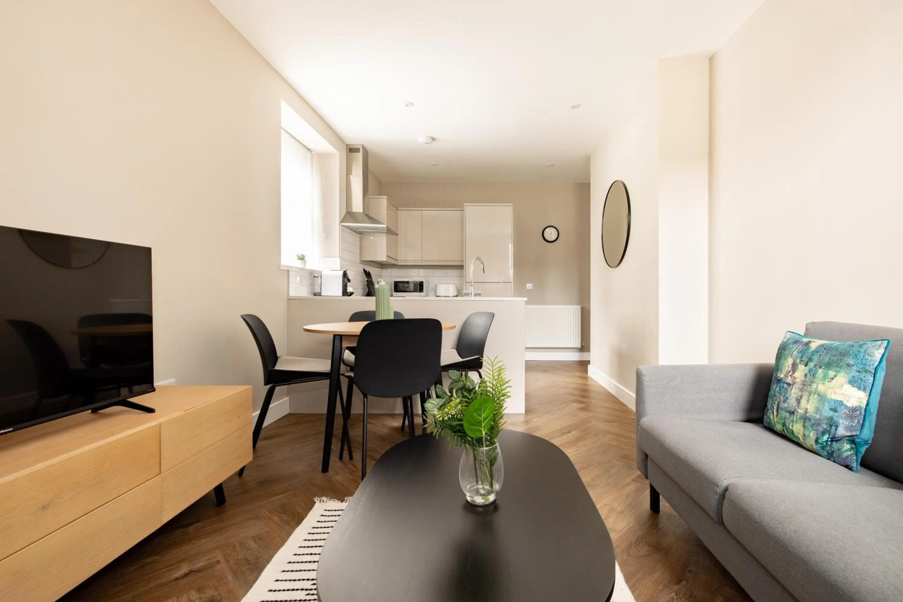 Living room in Charles Hope Plymouth