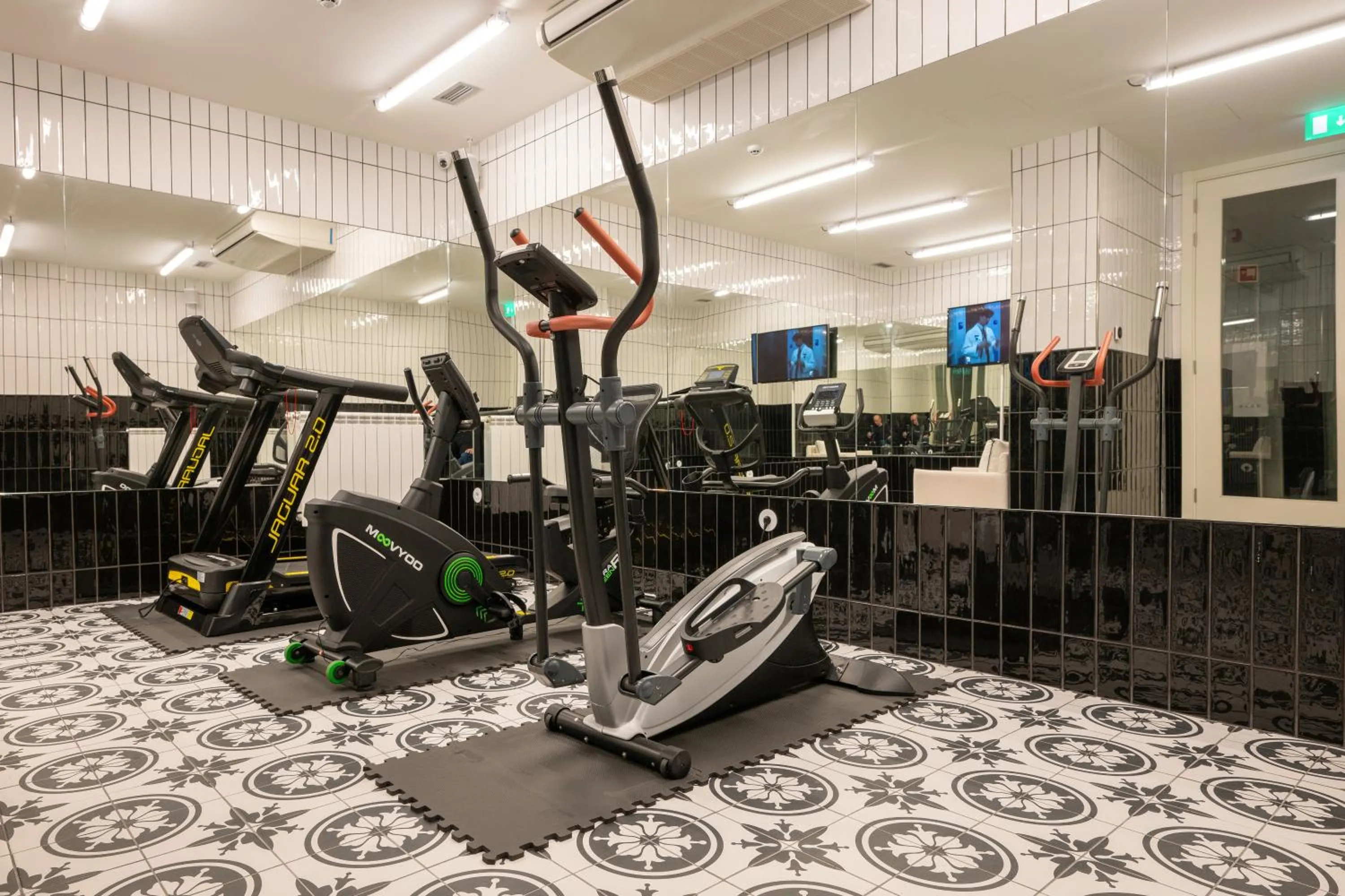 Fitness centre/facilities in Dona Maria Hotel