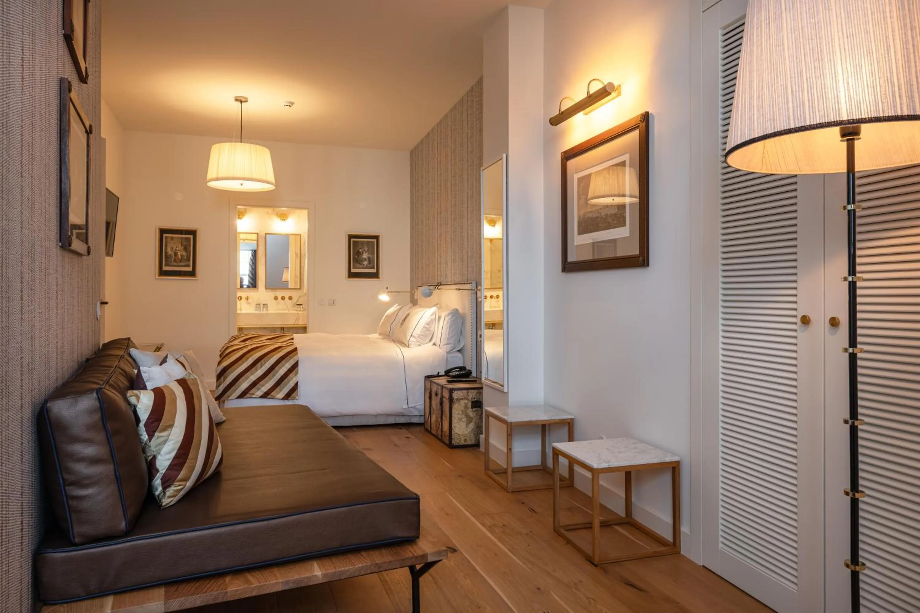 Bed in Dona Maria Hotel