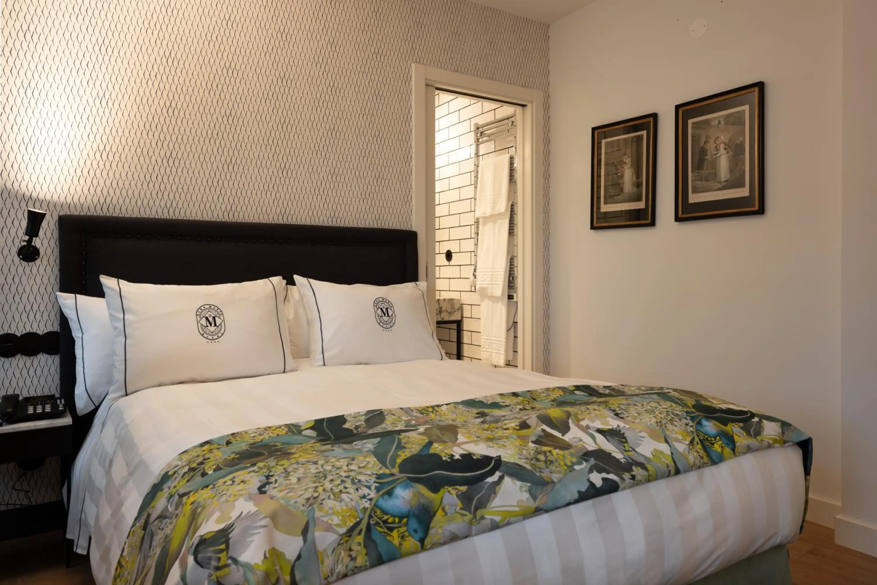 Bed in Dona Maria Hotel