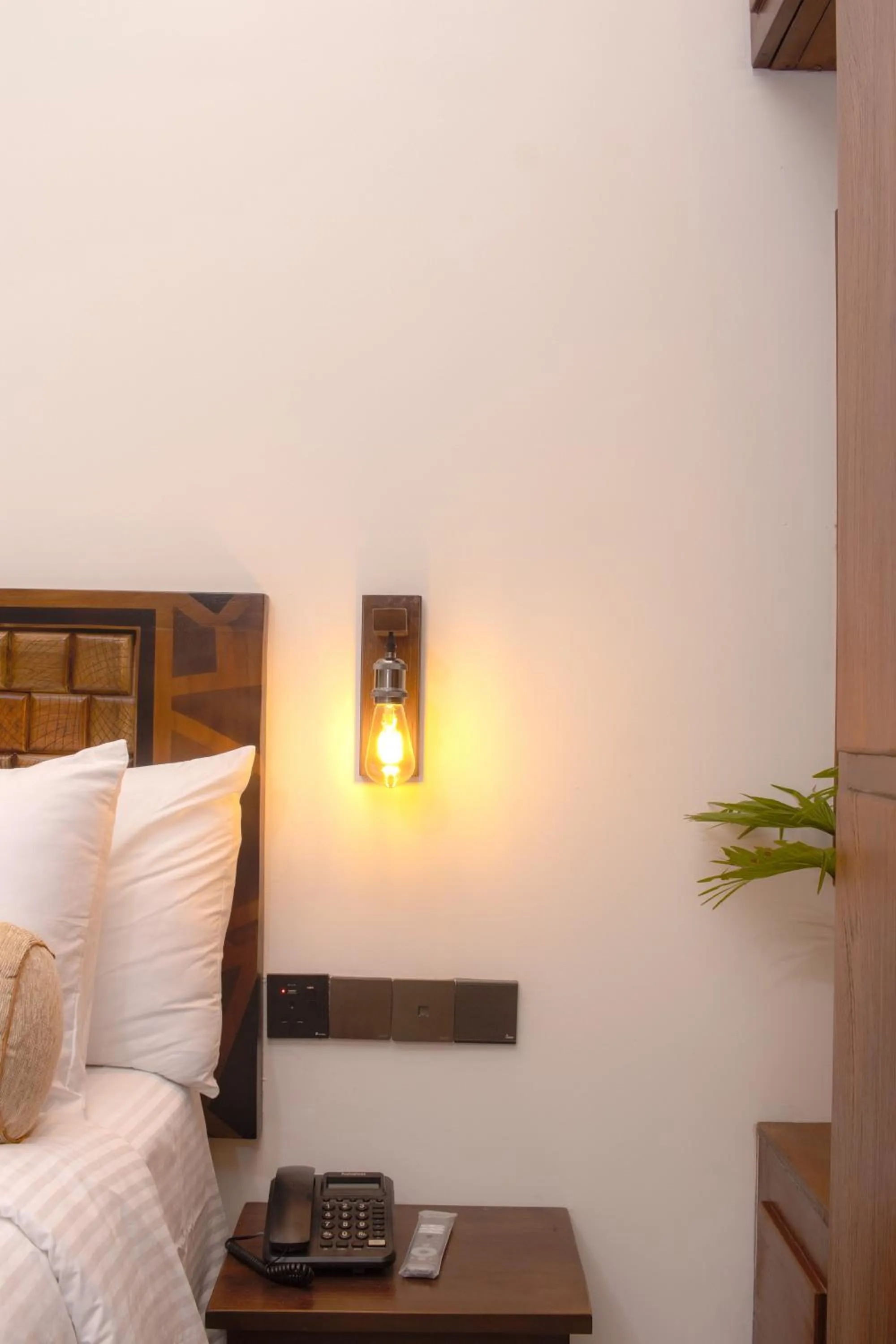 Bed in Spicepeek Boutique Hotel CMB Airport