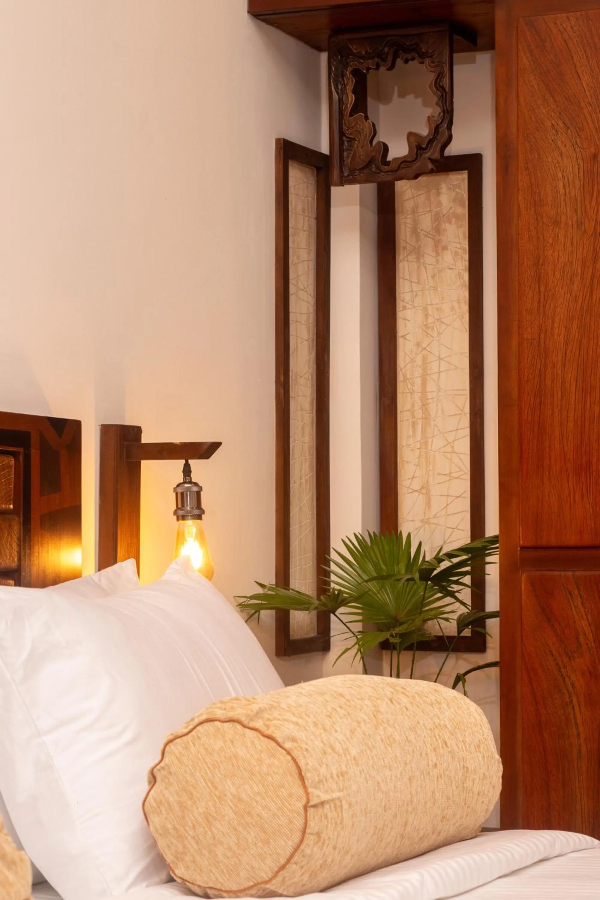 Bed in Spicepeek Boutique Hotel CMB Airport