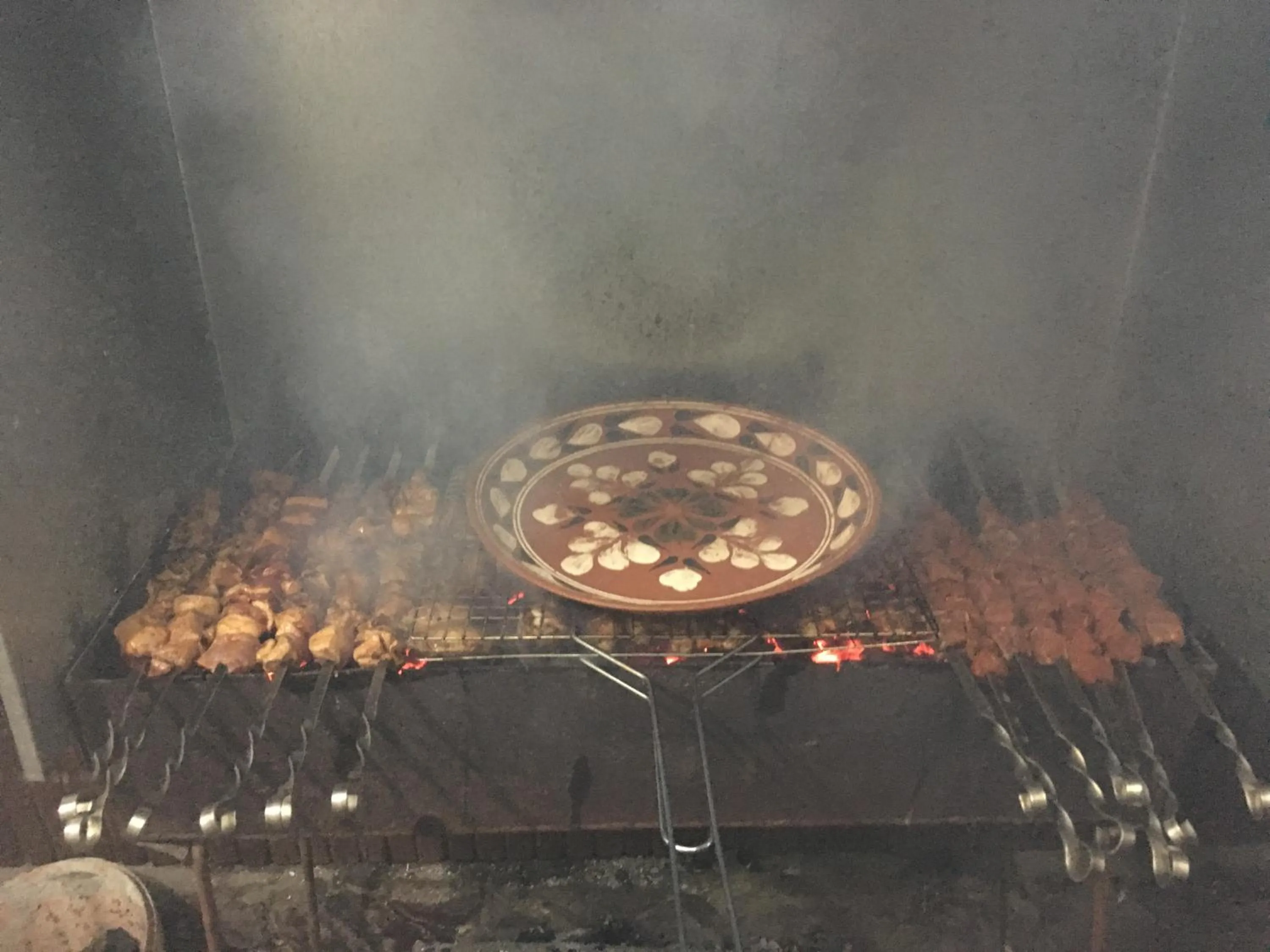 BBQ facilities in Hotel Flagman