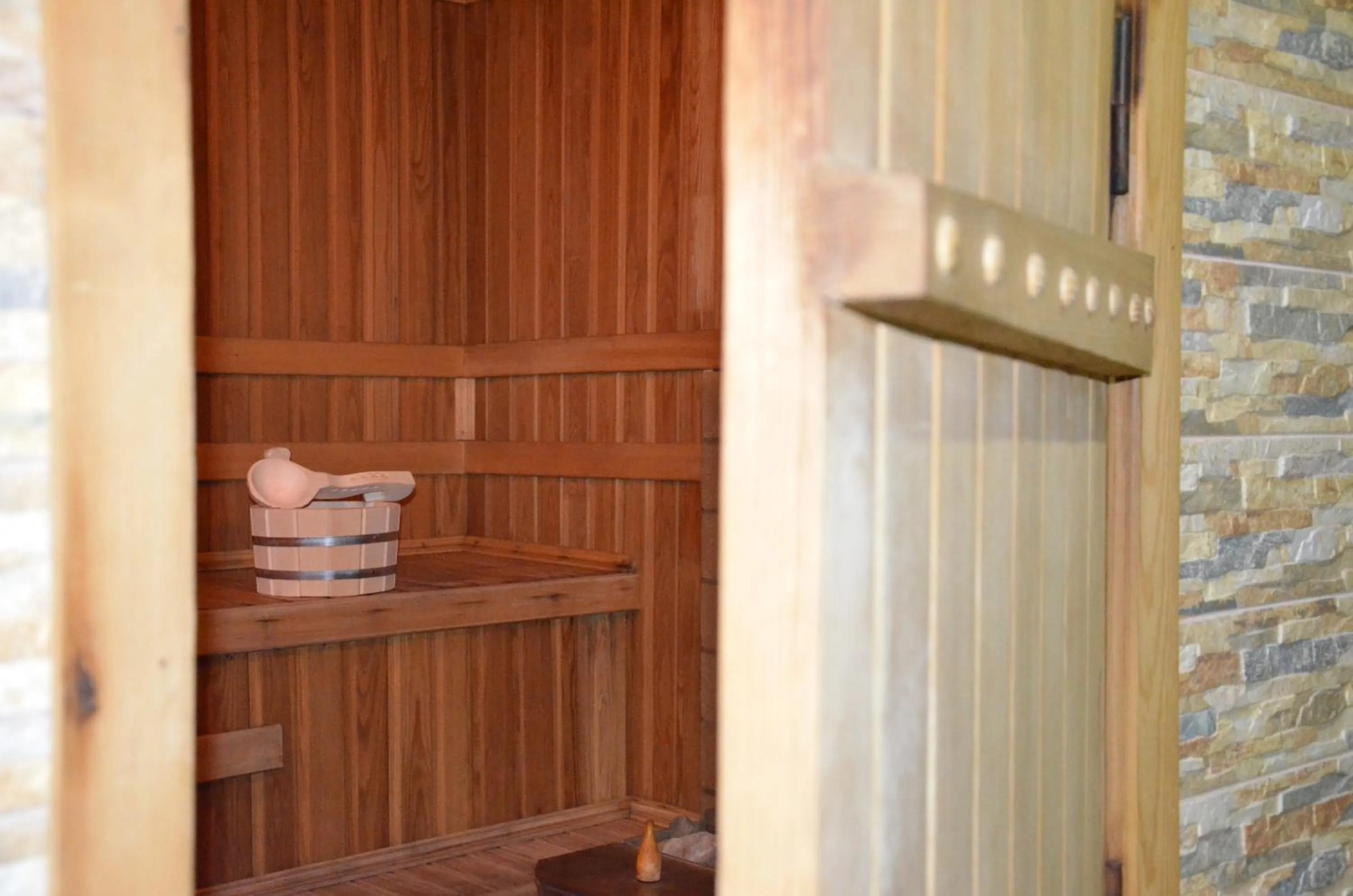 Sauna in Hotel Flagman