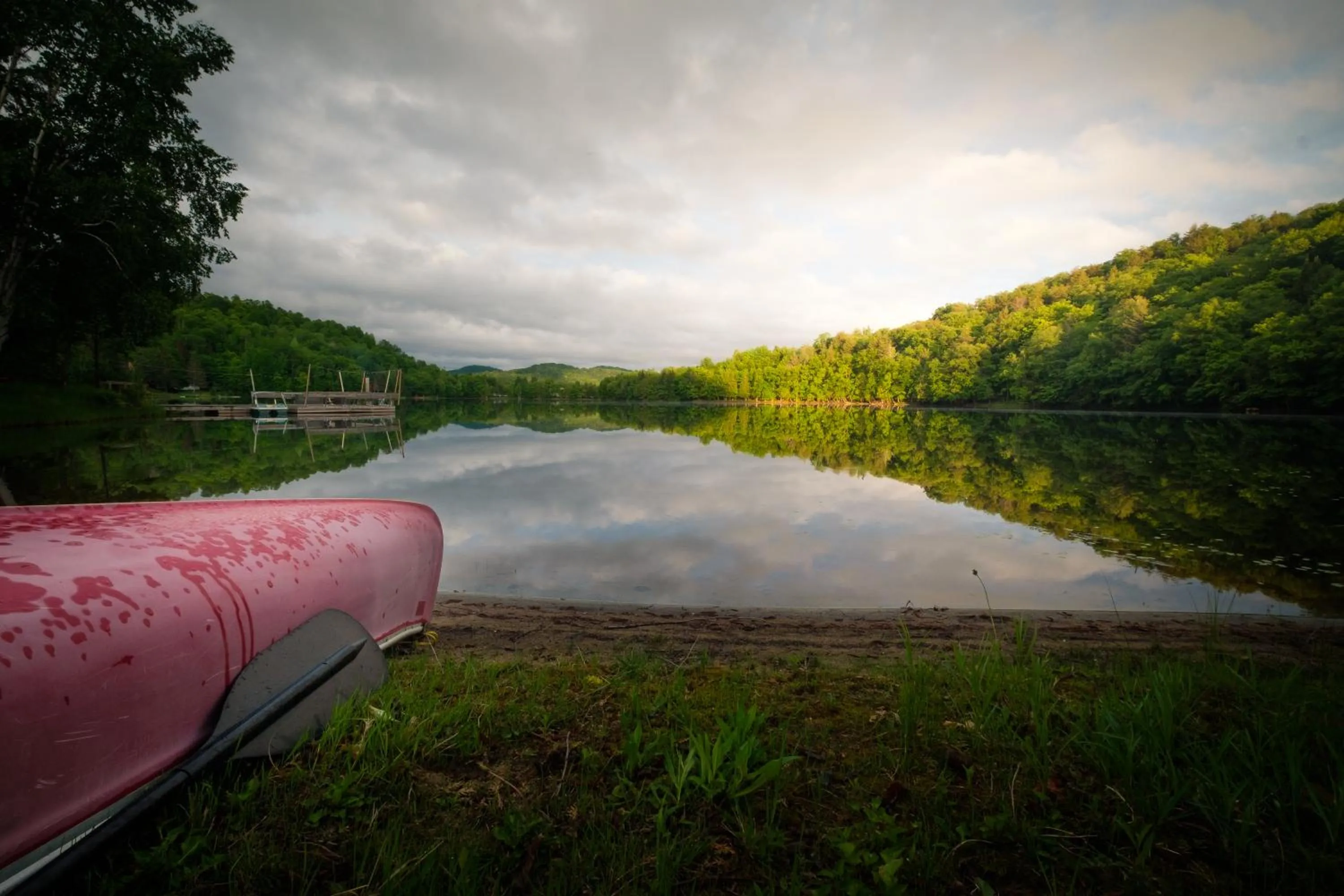 Canoeing in Auberge Morritt