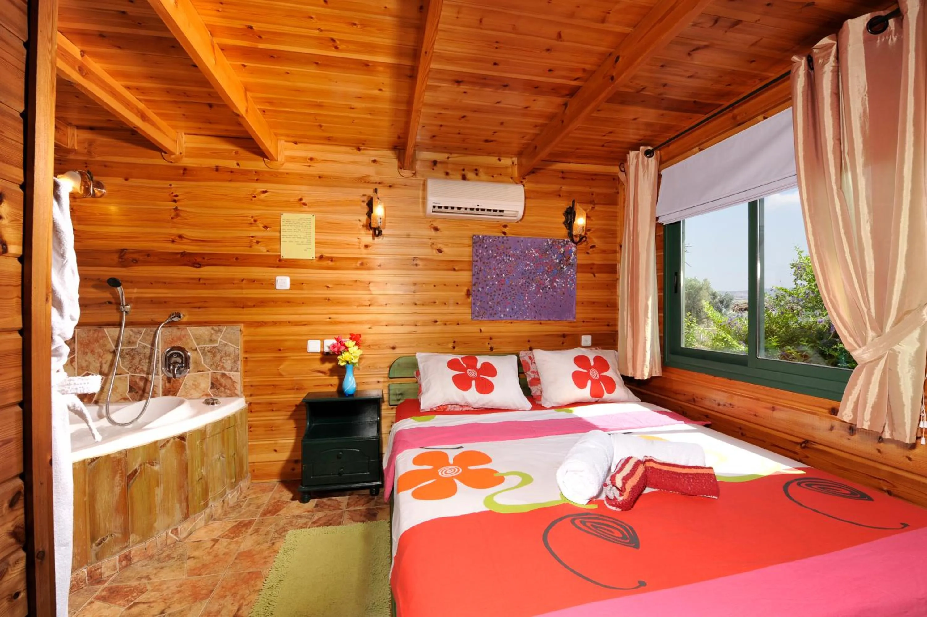 Bedroom, Bed in Provence in the Valley