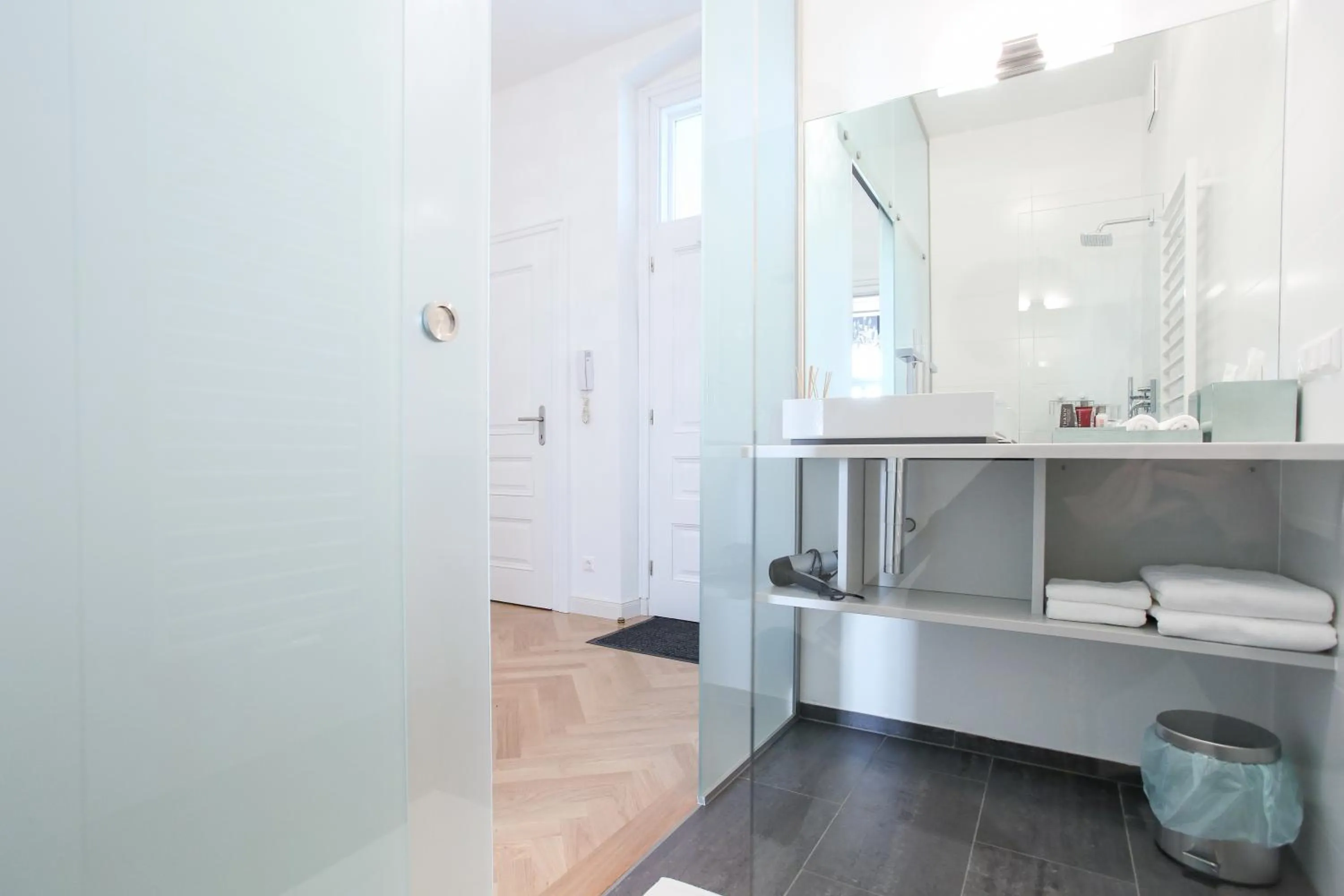 Bathroom in Pink Grapefruit City Condo