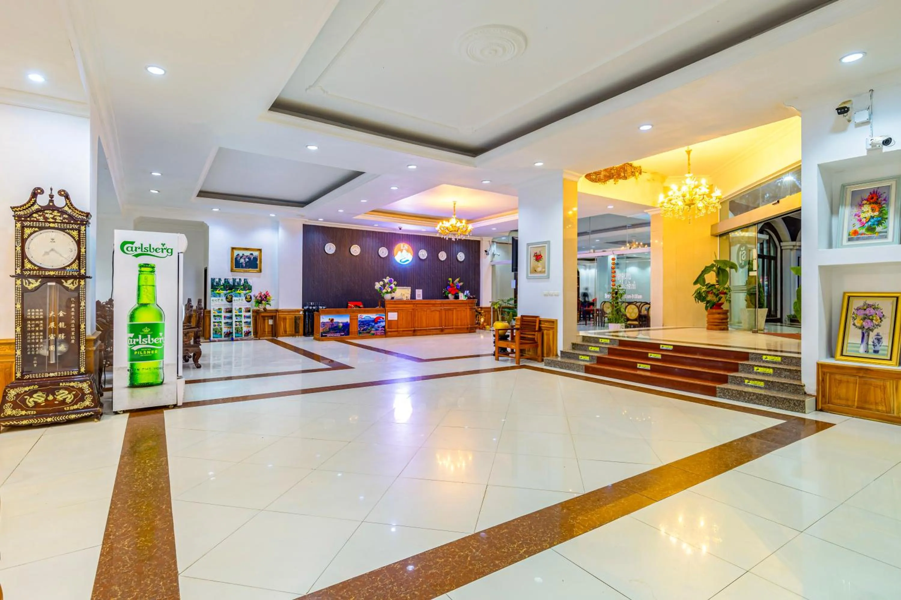Lobby or reception in Lisha Roungnakhone Hotel