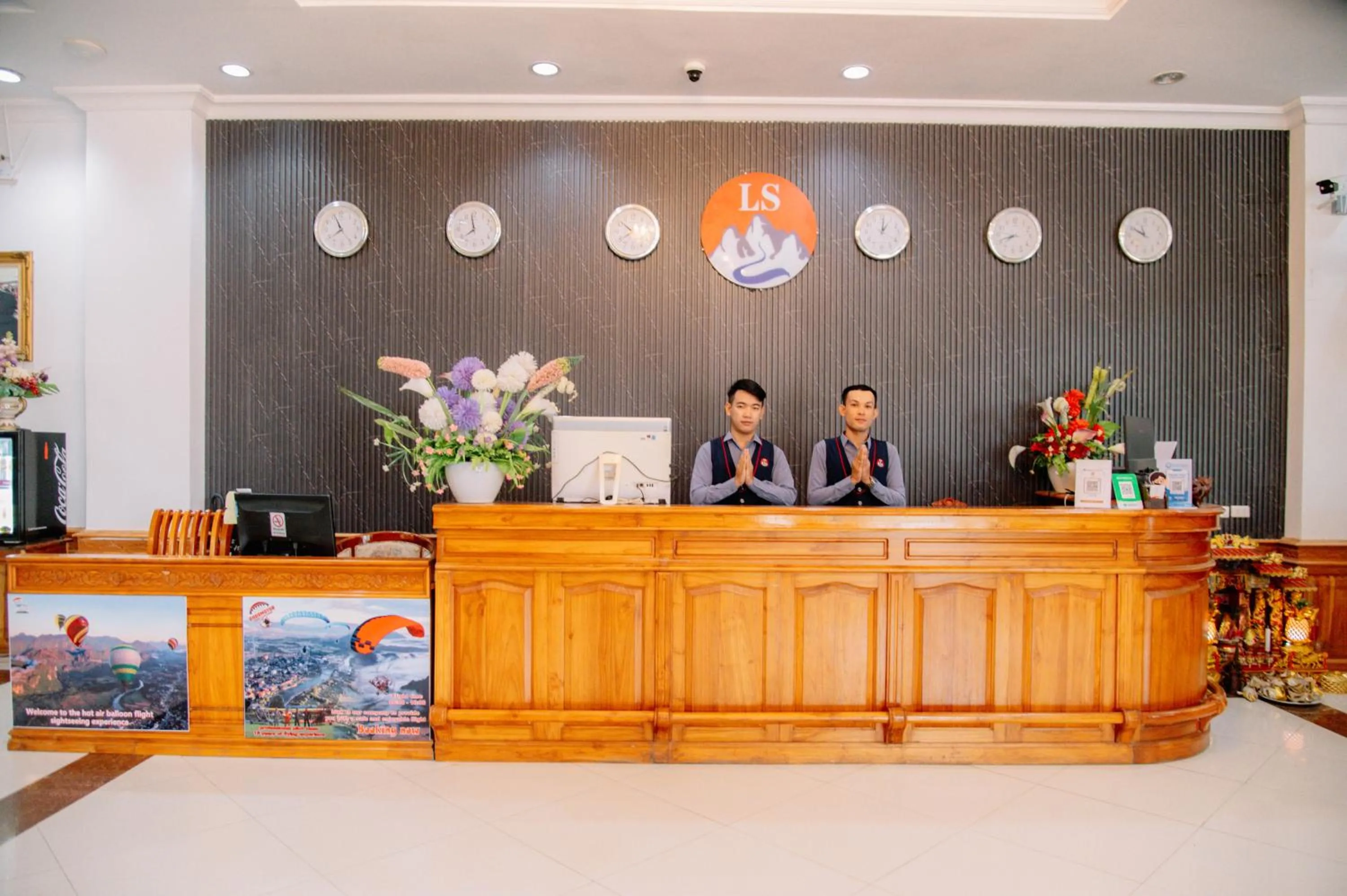 Lobby or reception in Lisha Roungnakhone Hotel