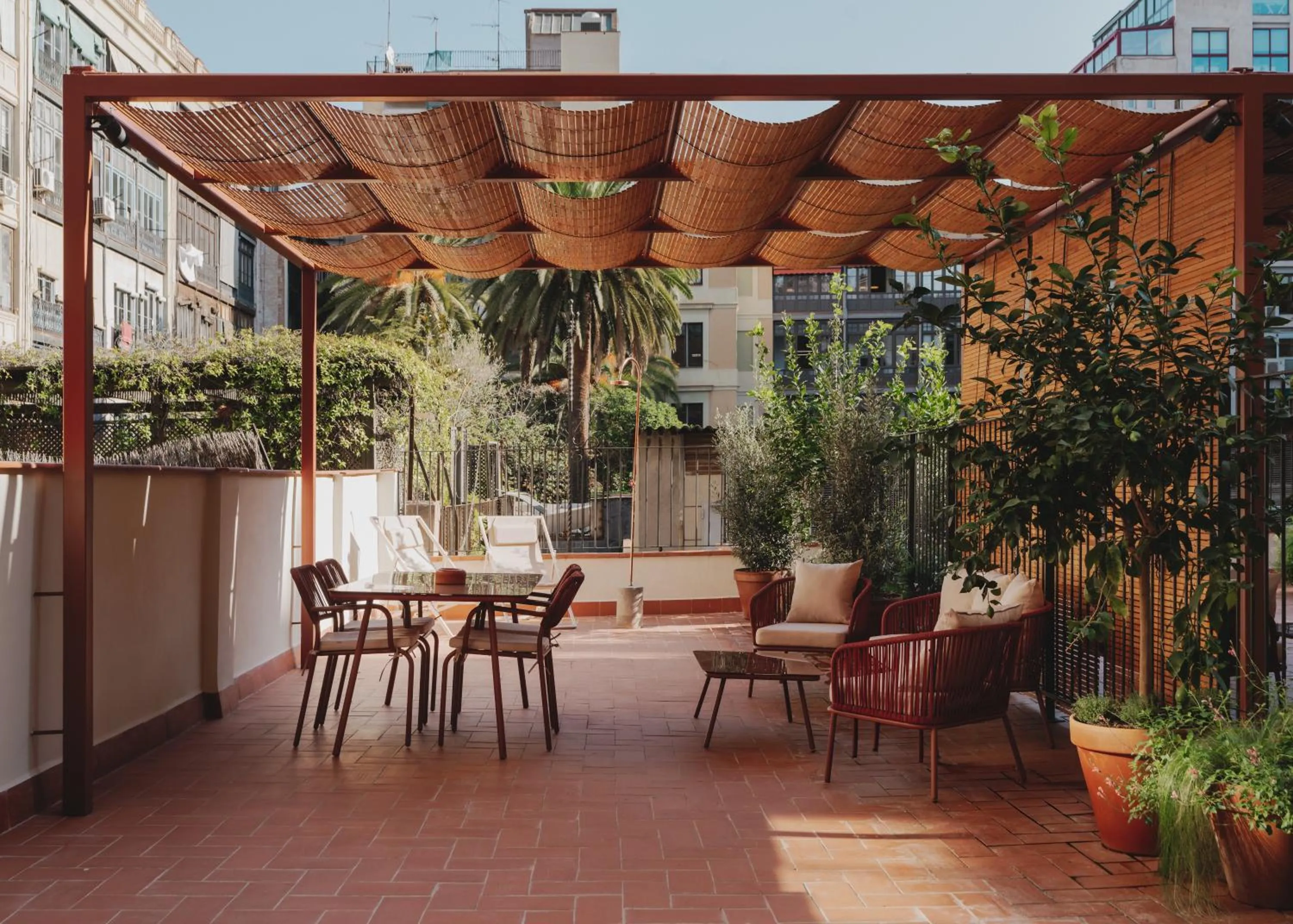 Patio in Casa Llimona Hotel Boutique