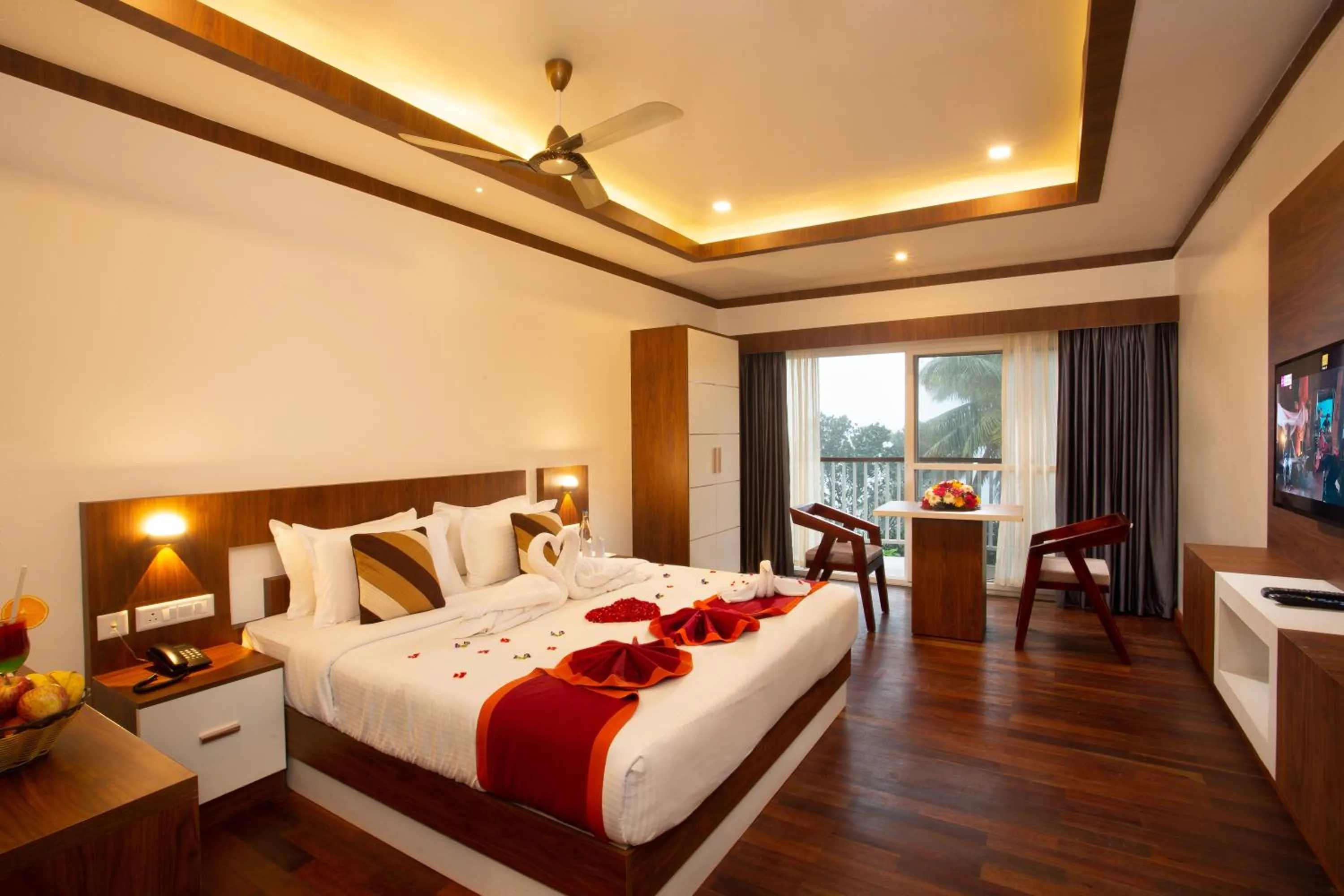 Bed in Dream Catcher Plantation Resort