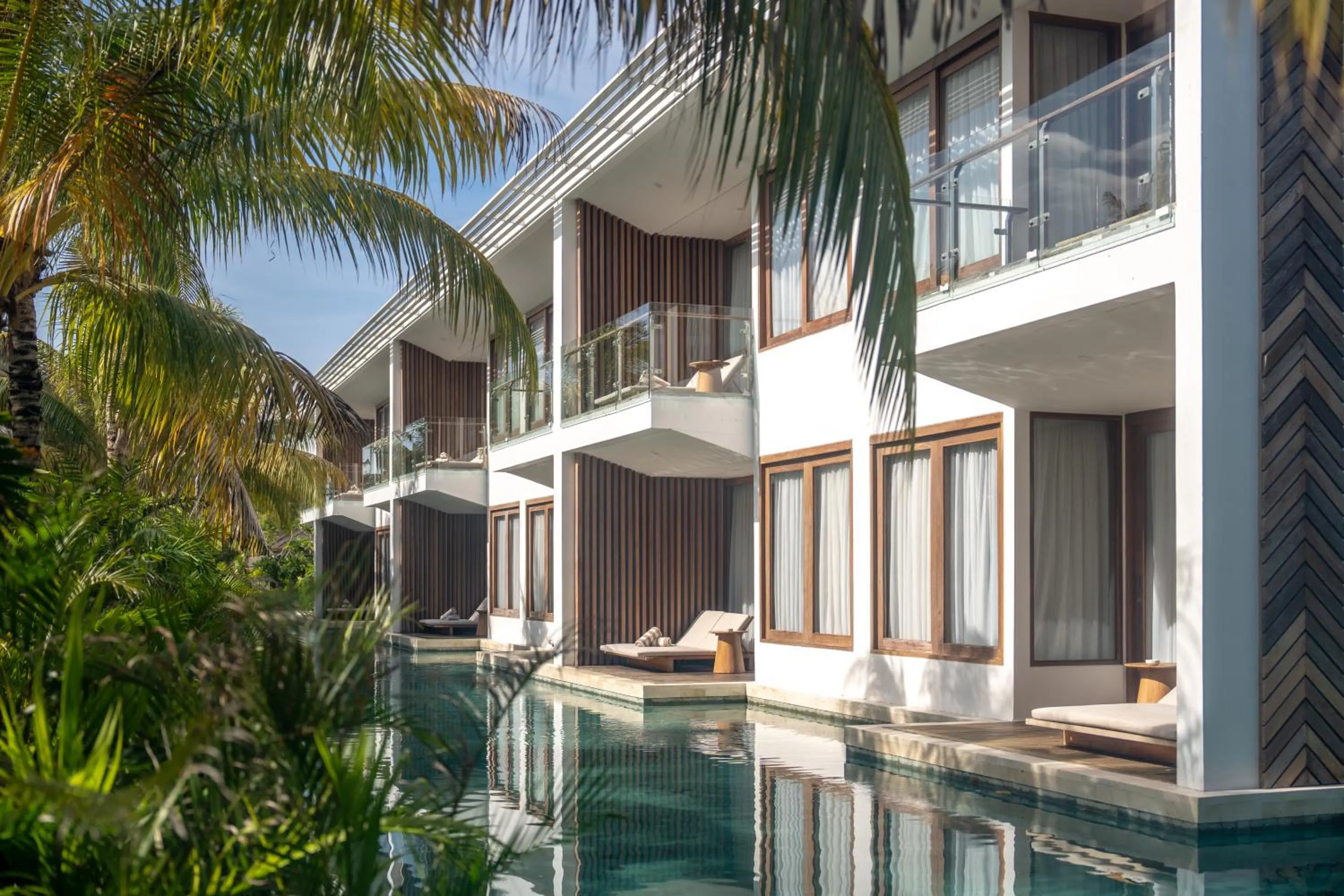 Pool view in Cocana Resort Gili Trawangan