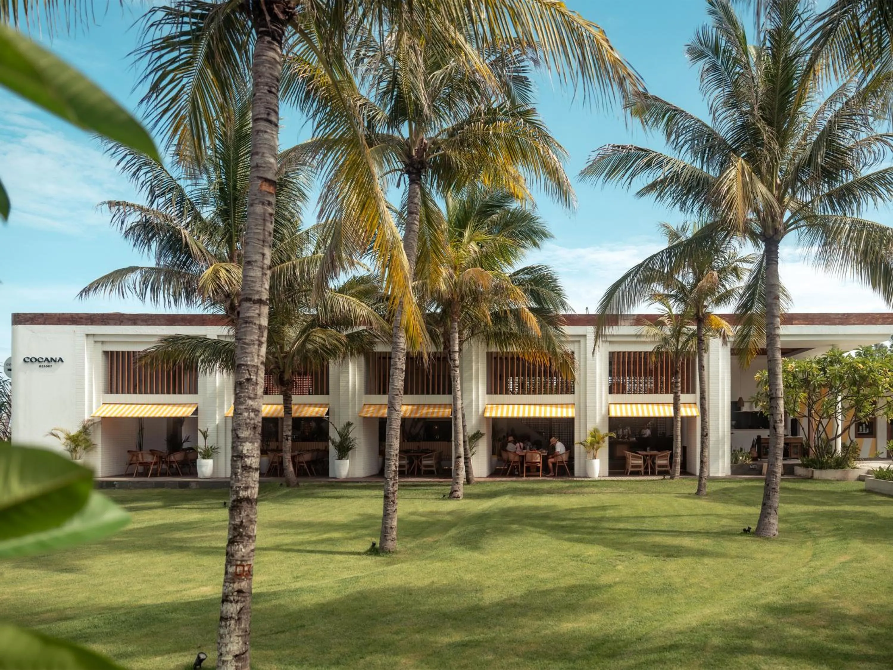 Garden view in Cocana Resort Gili Trawangan