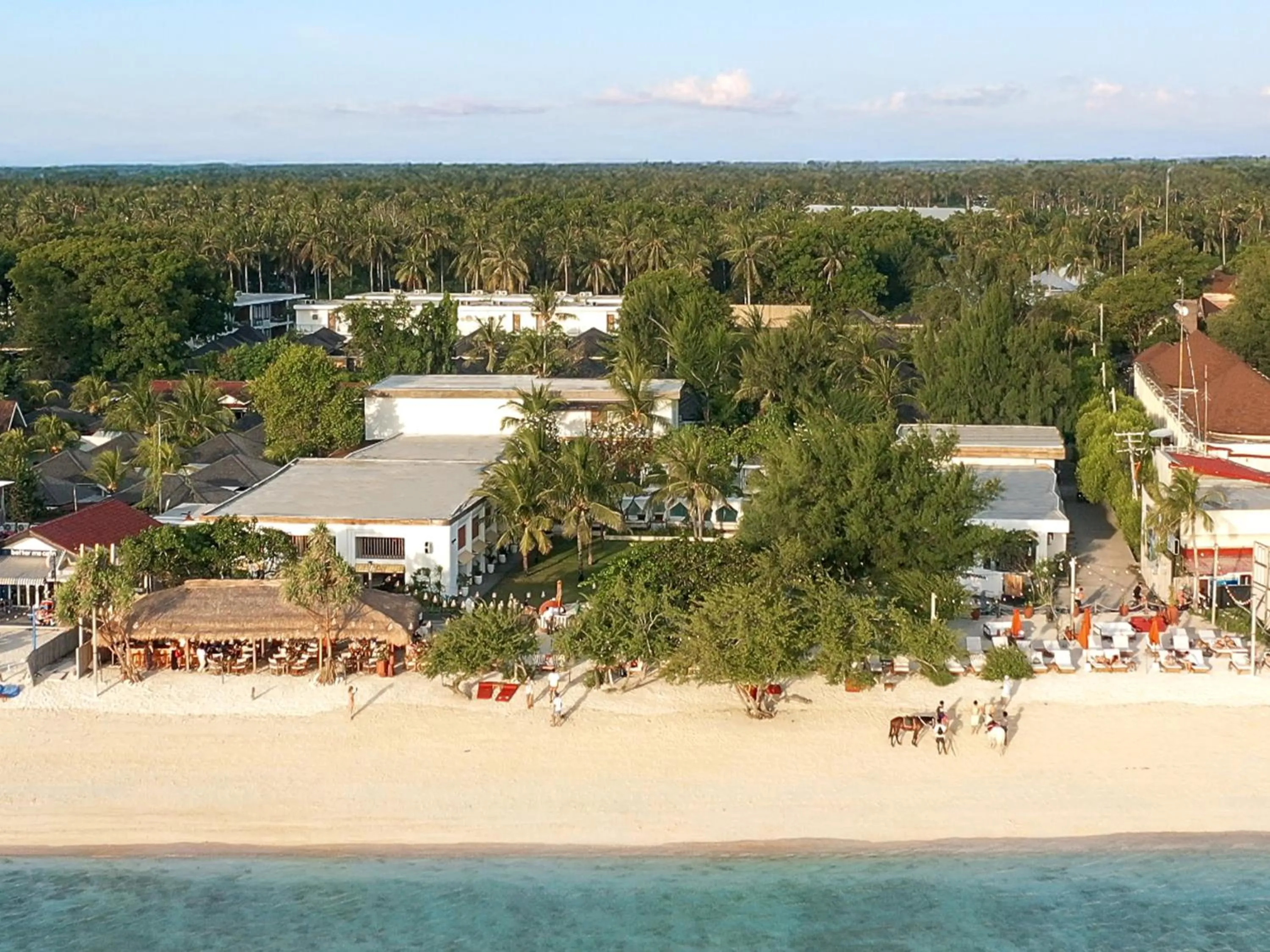 Natural landscape in Cocana Resort Gili Trawangan