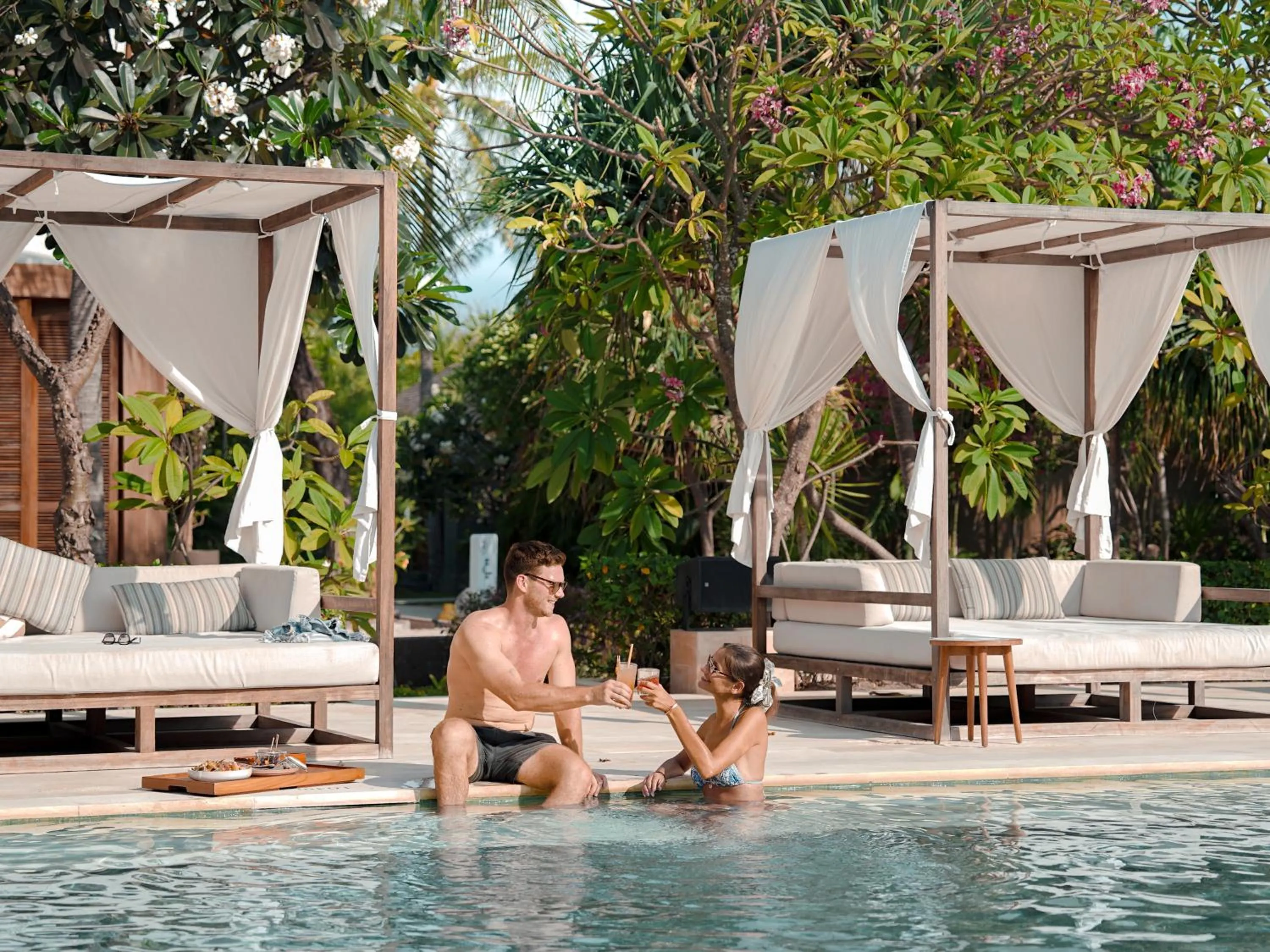 Swimming pool in Cocana Resort Gili Trawangan